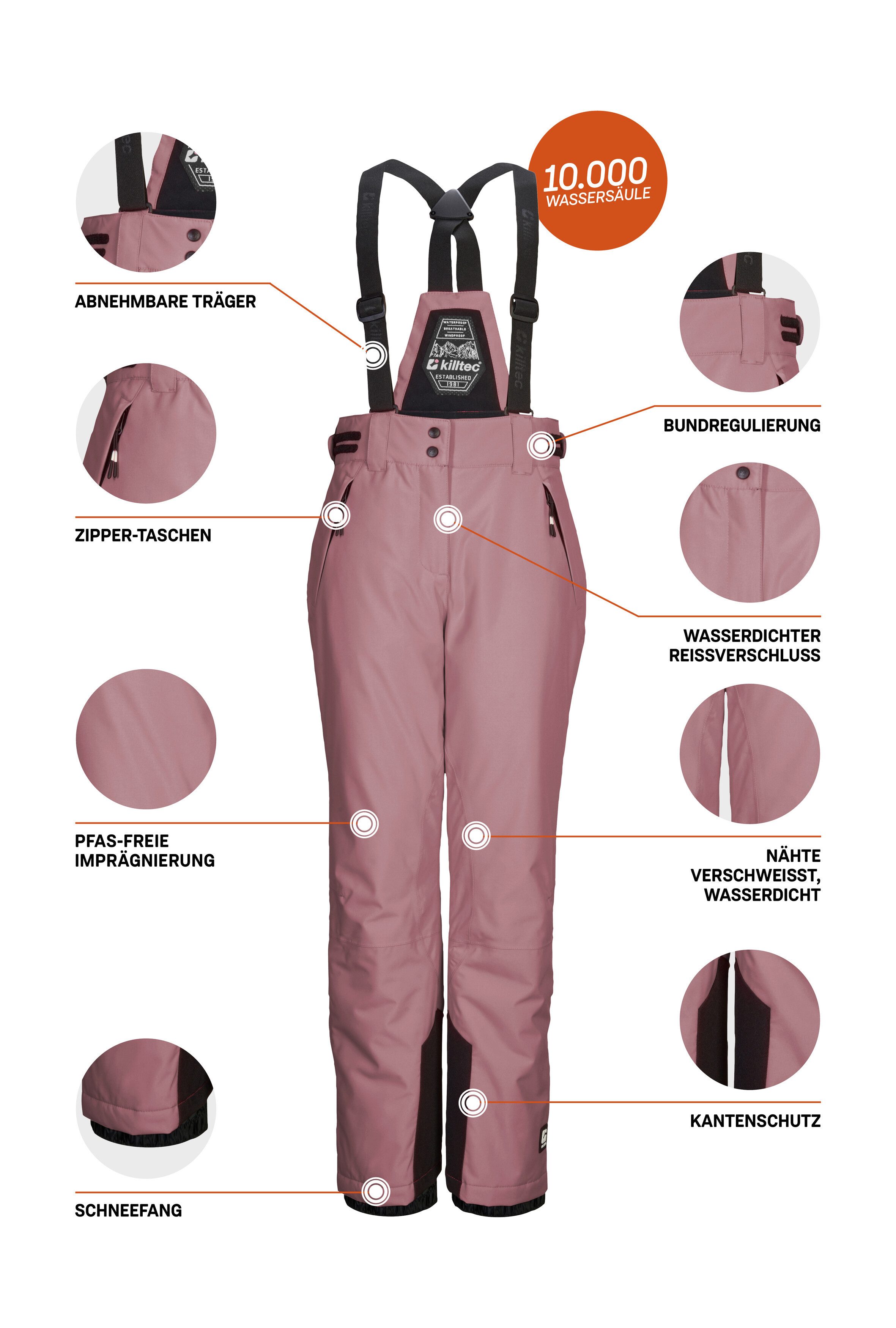 Killtec Skibroek KSW 213 GRLS SKI PNTS