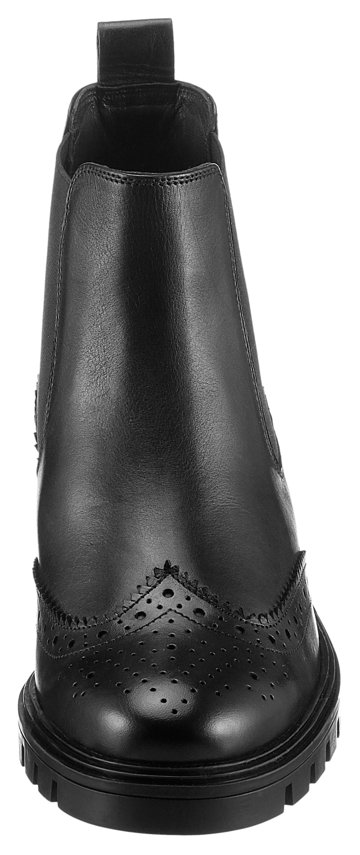 Ara Chelsea-boots Tulsa enkellaars, instaplaarzen met lyra-perforatie, g-breedte (breed)