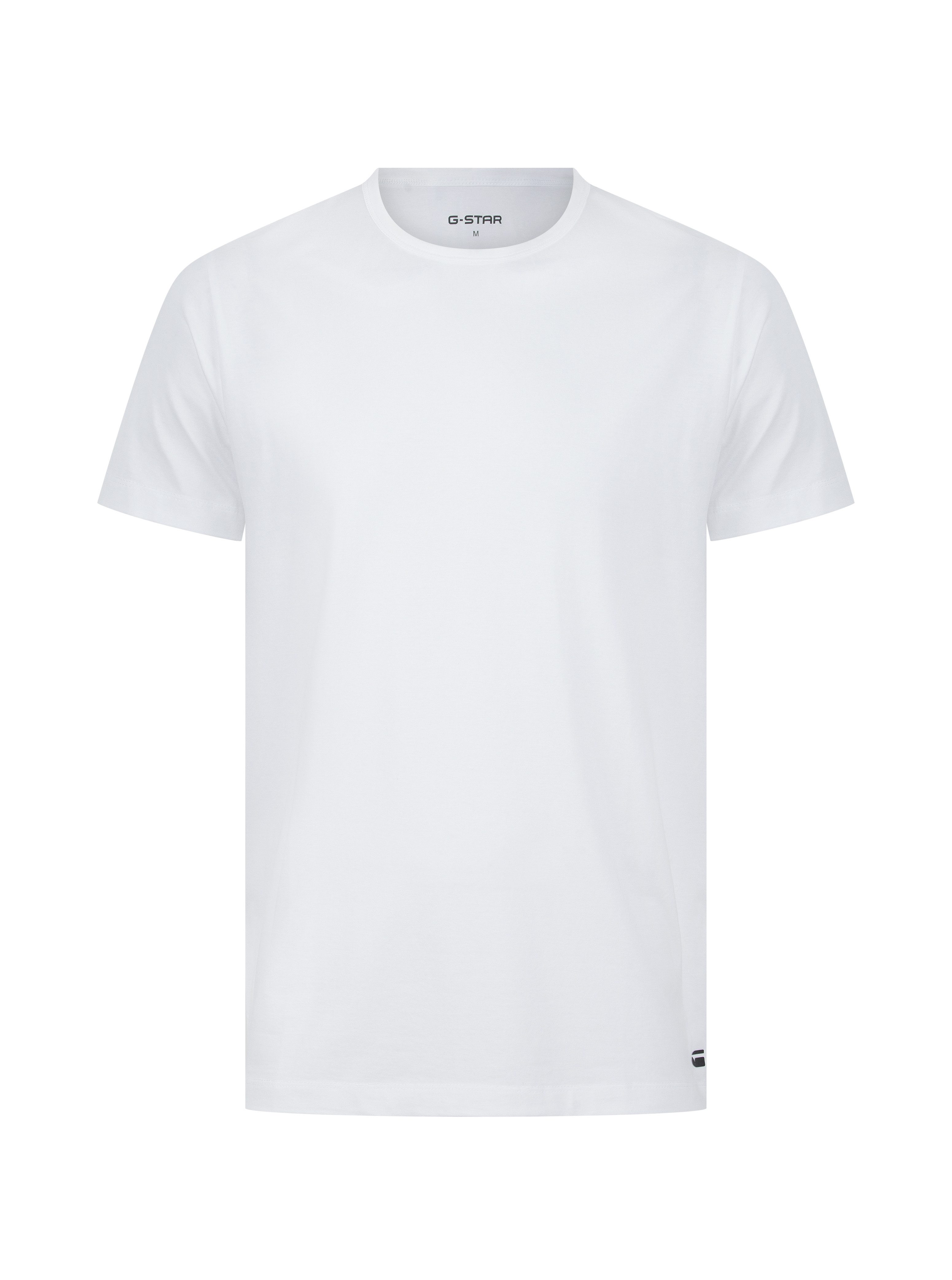G-Star RAW T-shirt COVE, T-SHIRTS 3 PACK CREW Regular fit in ronde halsvorm (set, 3-delig)