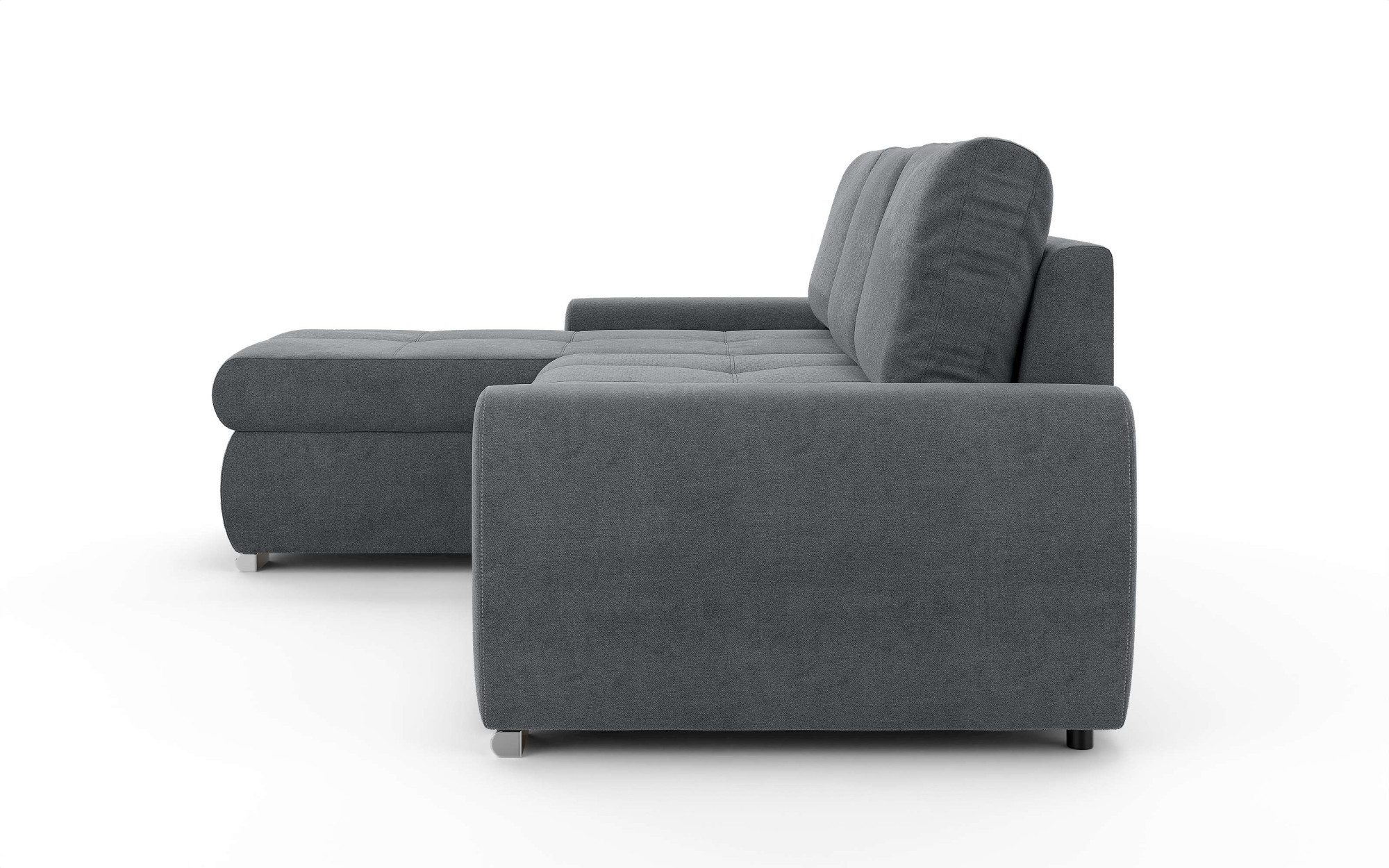 INOSIGN Hoekbank HAVERHILL slaapbank met bedlade, afmetingen B/H/D: 237/89/166 cm
