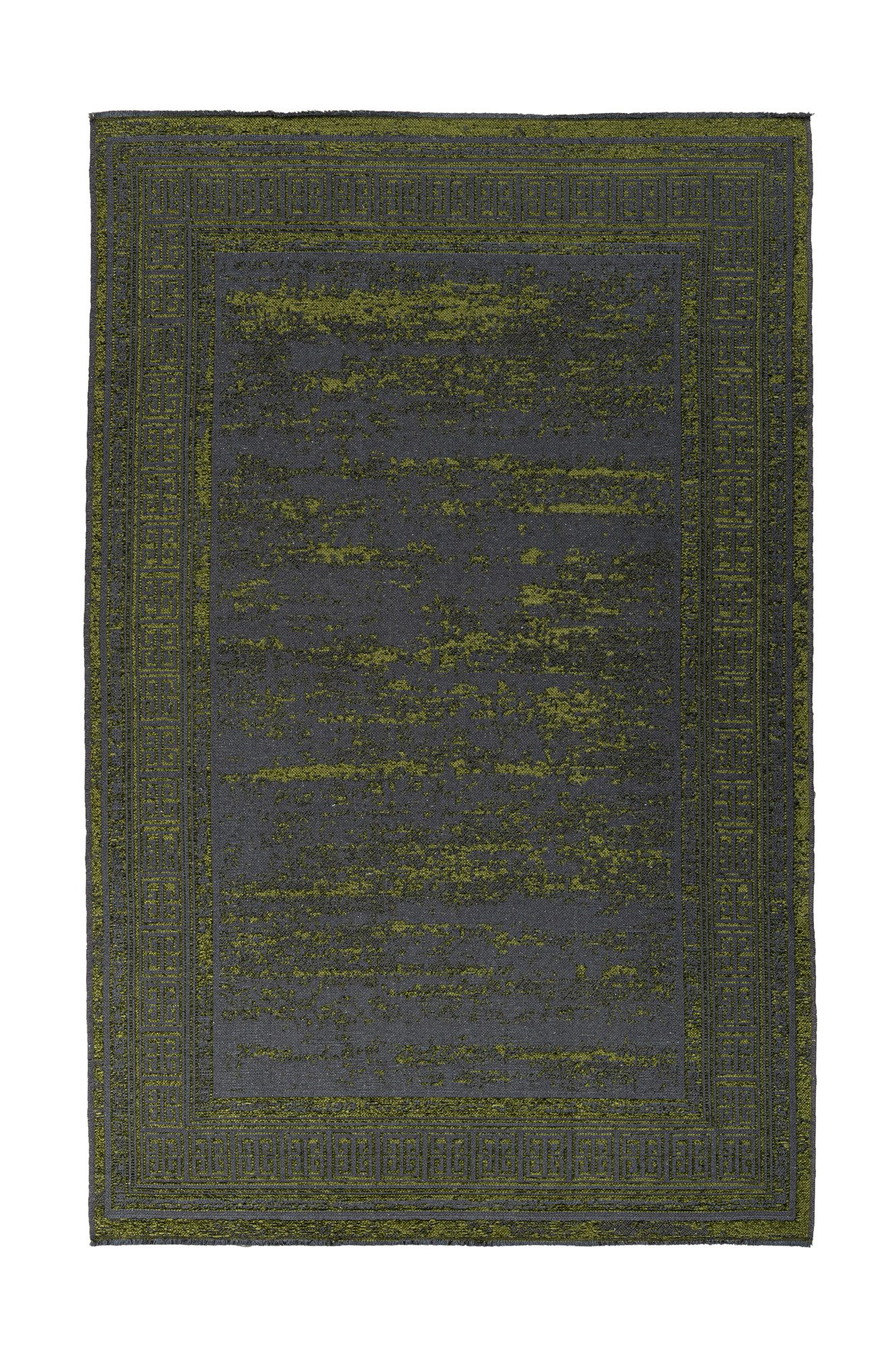 Kayoom Vloerkleed Kalea 325 Vlakweefsel tapijt met reliëfontwerp, used-look, moderne kleuren