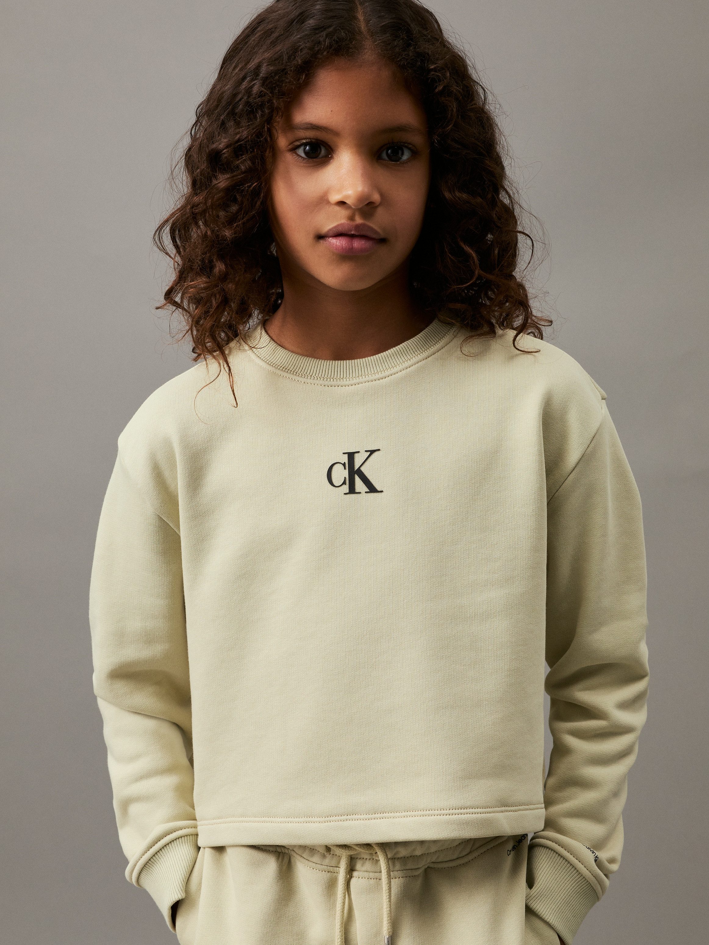 Calvin Klein Shirt & short CK LOGO SWEATSHIRT SHORTS SET