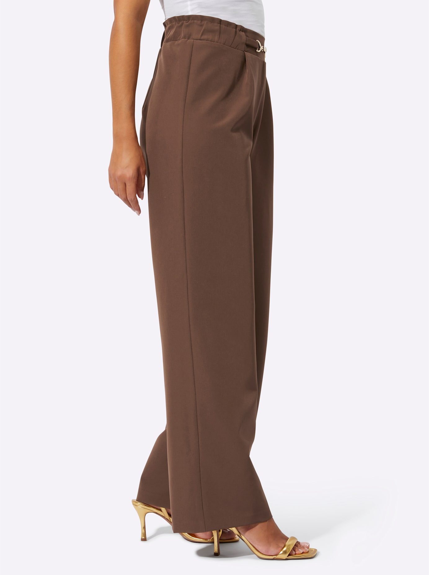 Creation L Geweven broek