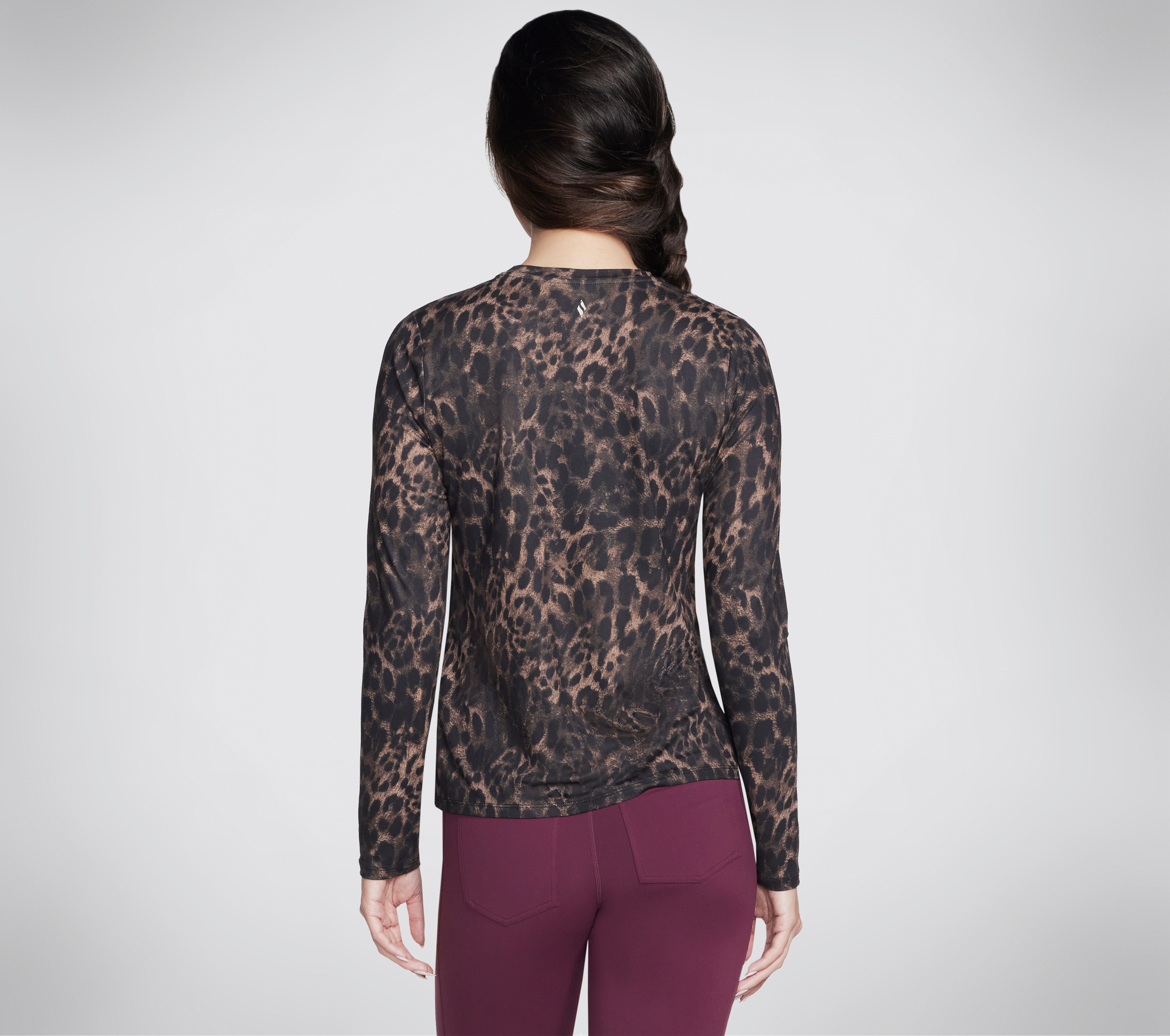 Skechers Shirt met lange mouwen Natural Cheetah