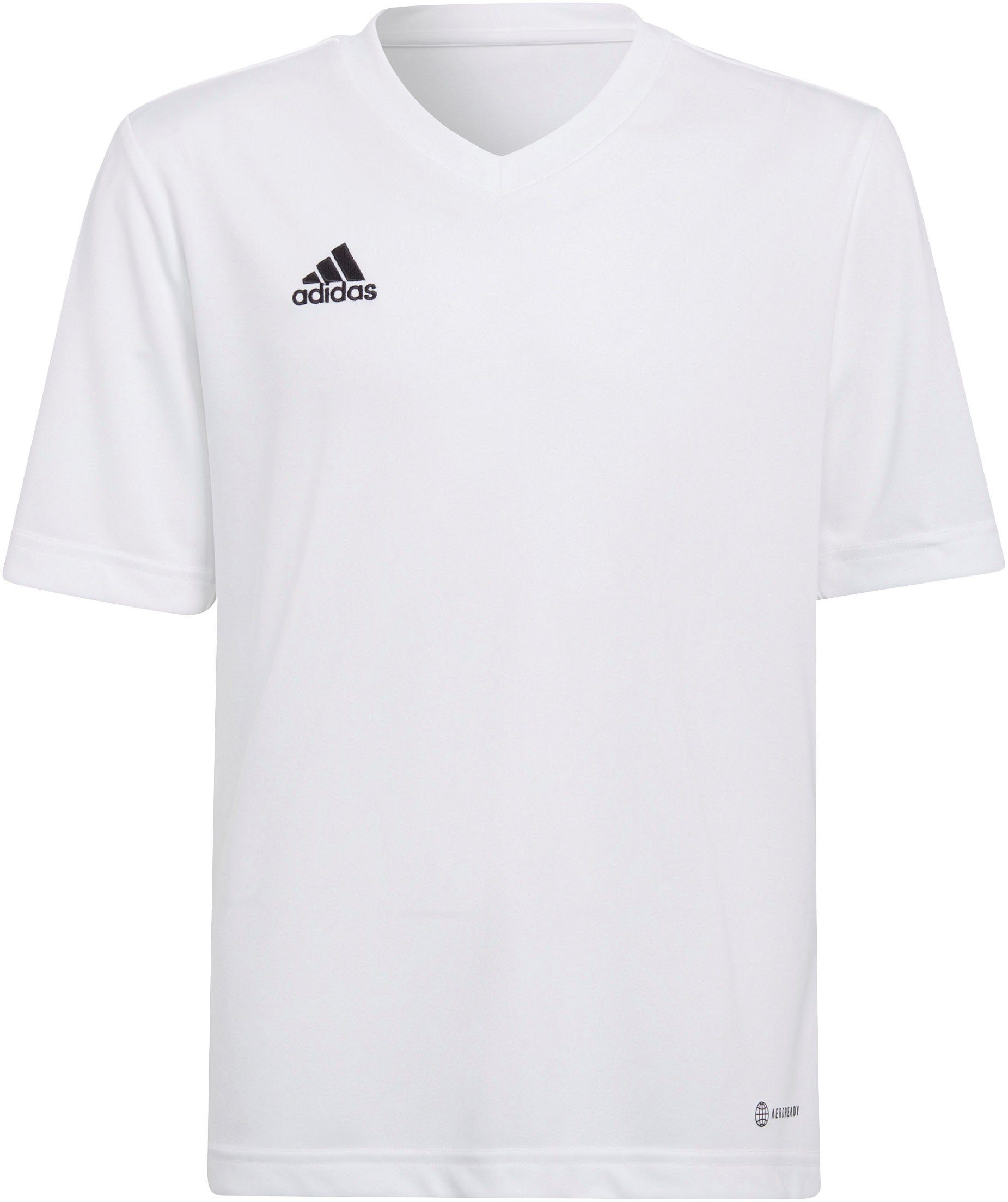 adidas Performance Voetbalshirt ENT22 JSY Y jongens voetbalshirts maat 140 wit