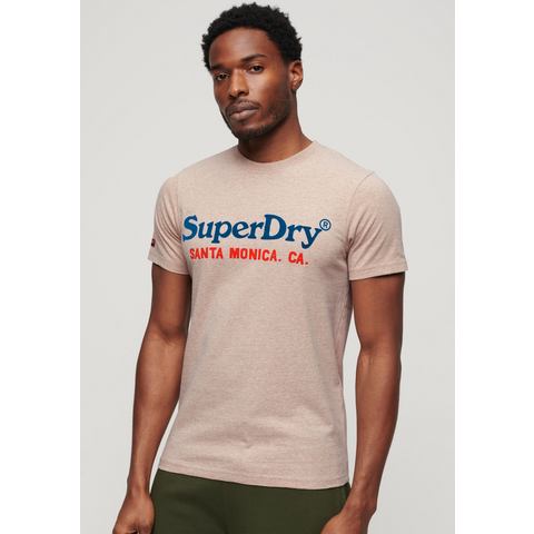 Superdry Shirt met korte mouwen SD-VENUE DUO LOGO T SHIRT