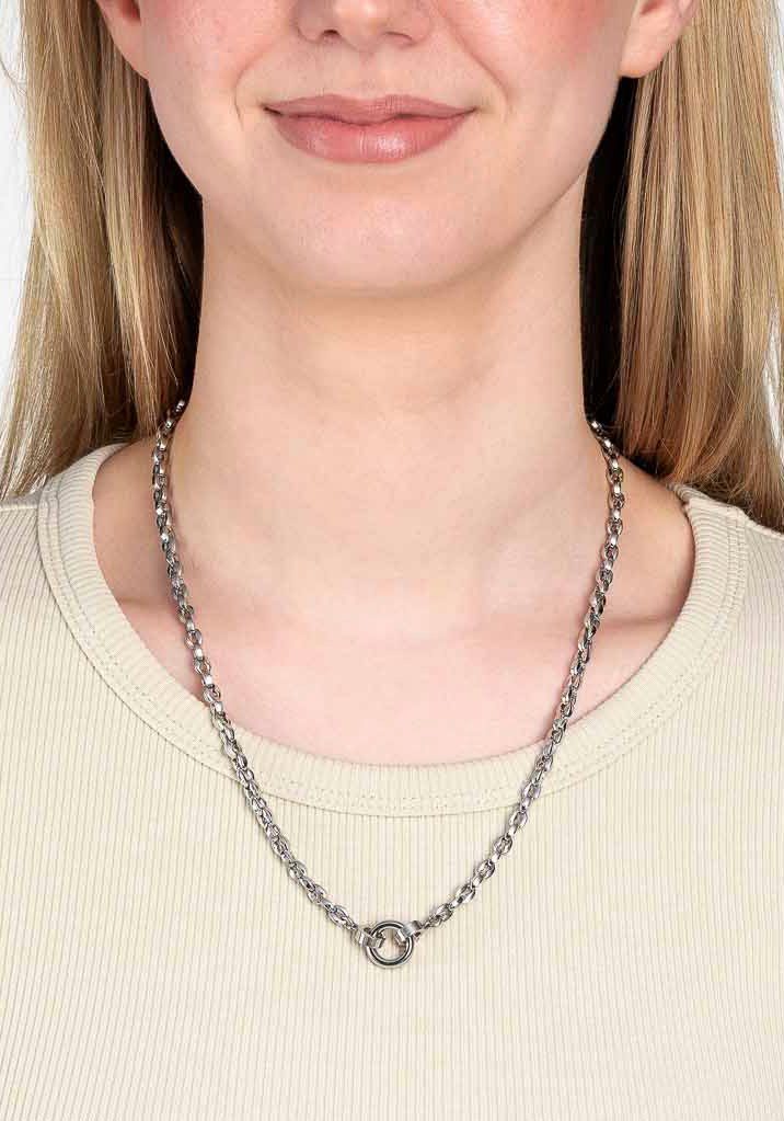 LEONARDO Bedelketting Halsketting Romea Clip&Mix, 023272, 023273