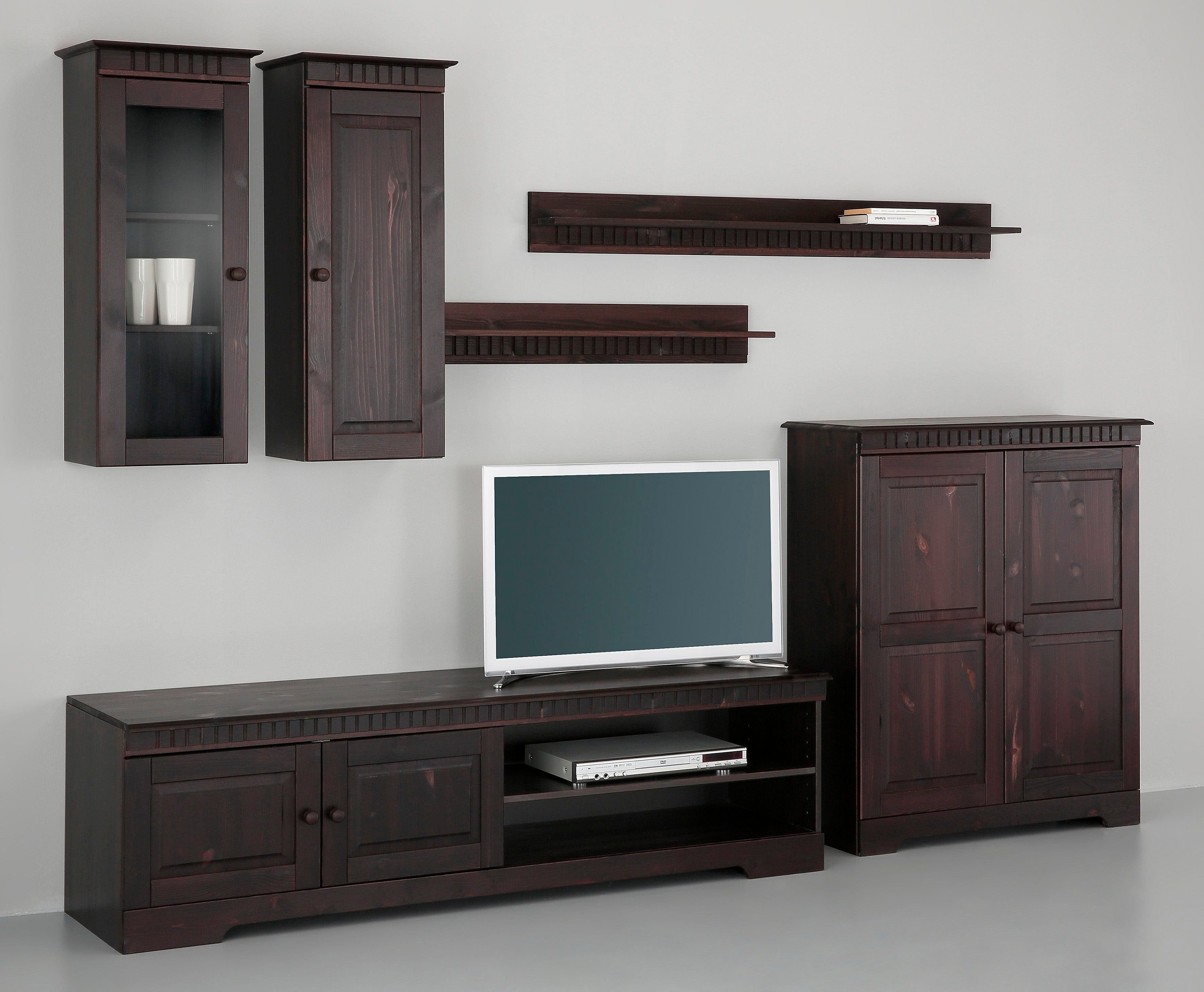 Home affaire Wandmeubel Set van: 2 hangende kasten, tv-meubel en kast (set, 4-delig)