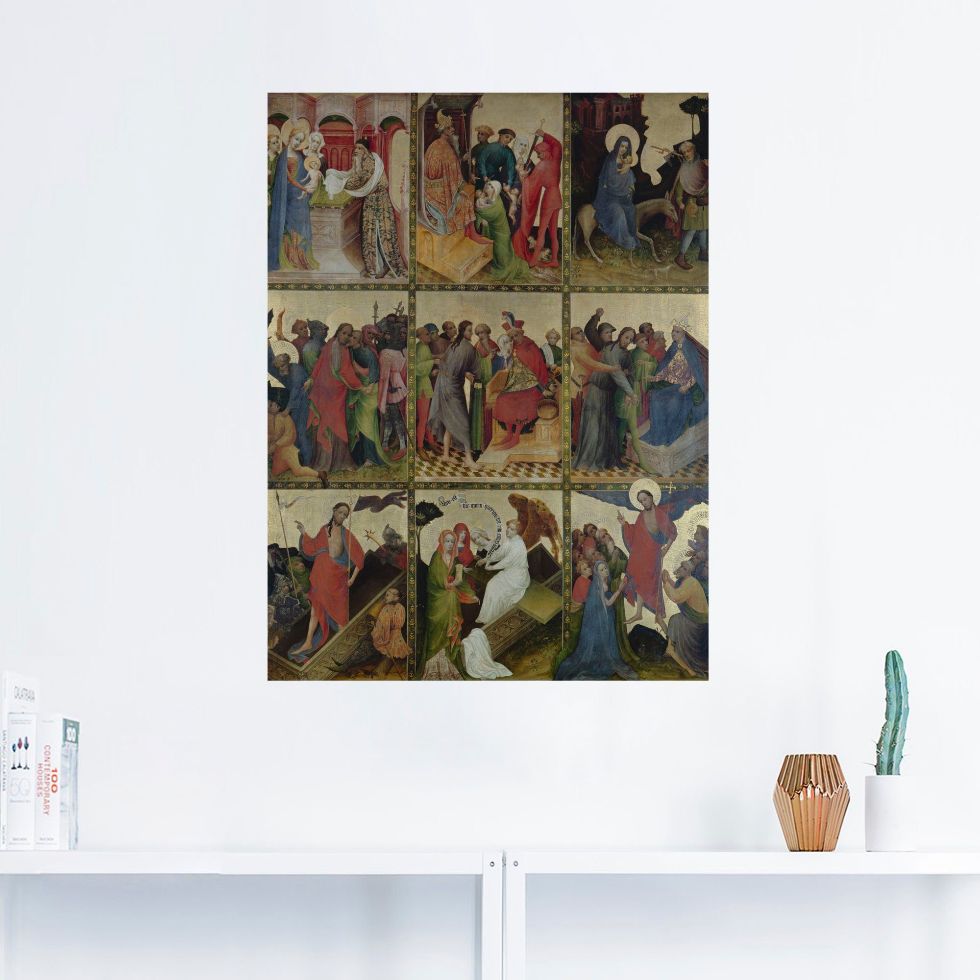 Artland Artprint Religieus. Binnenvleugel II als artprint op linnen, muursticker of poster in verschillende maten