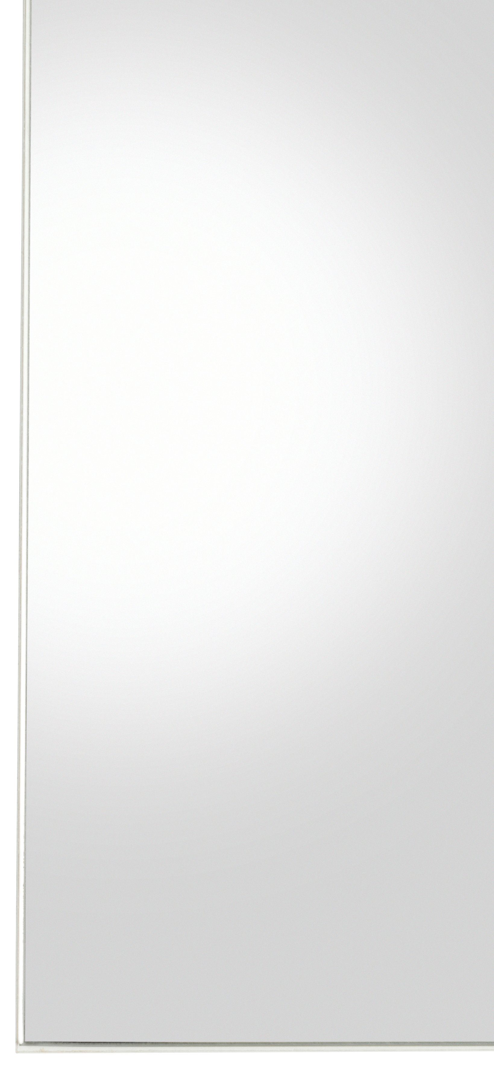 welltime Badspiegel Toulon Wandspiegel met echt houtlook-detail - afmetingen (B/D/H) 60/2/55 cm