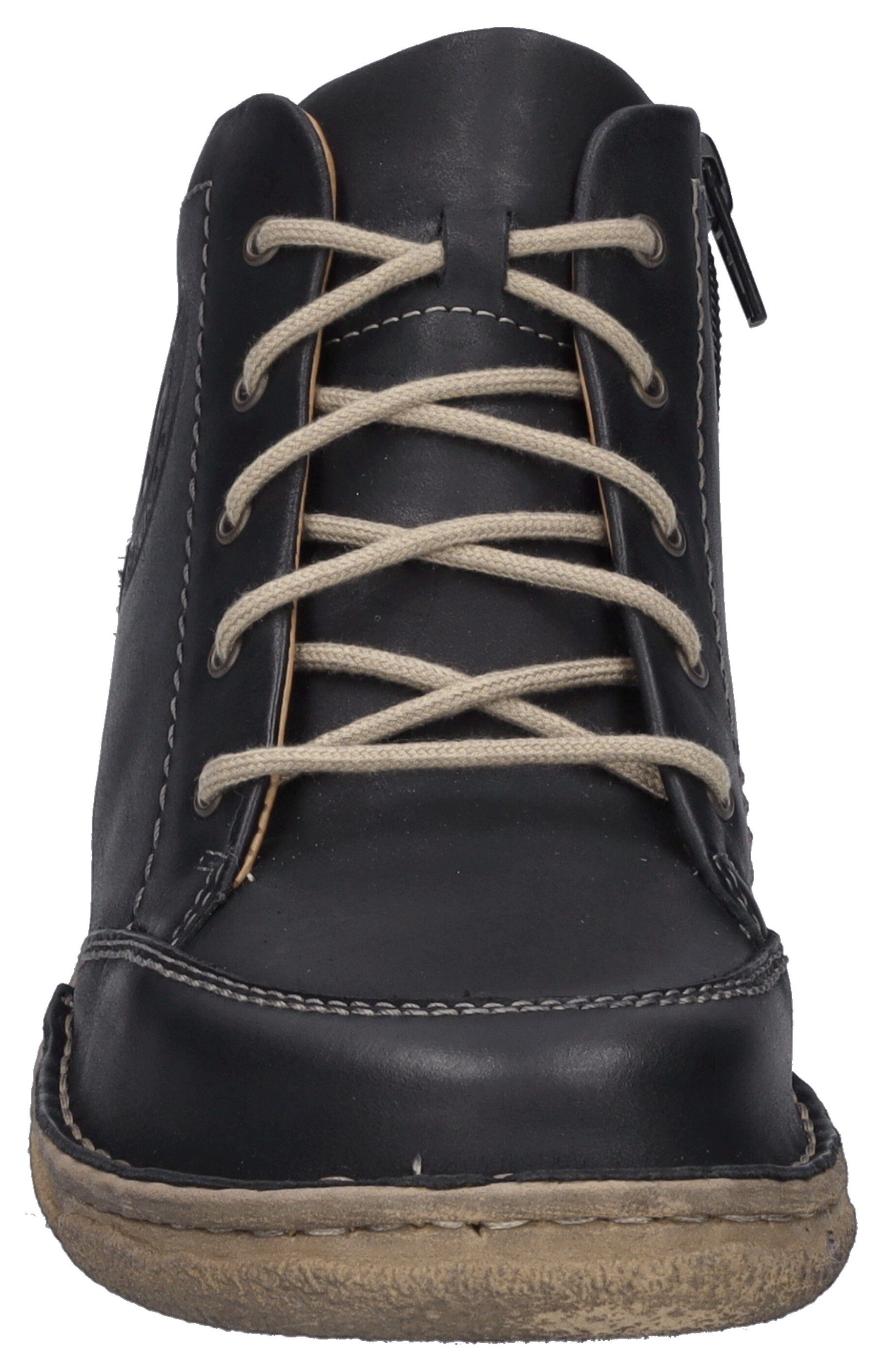Josef Seibel Hoge veterschoenen NEELE 01 met een ritssluiting