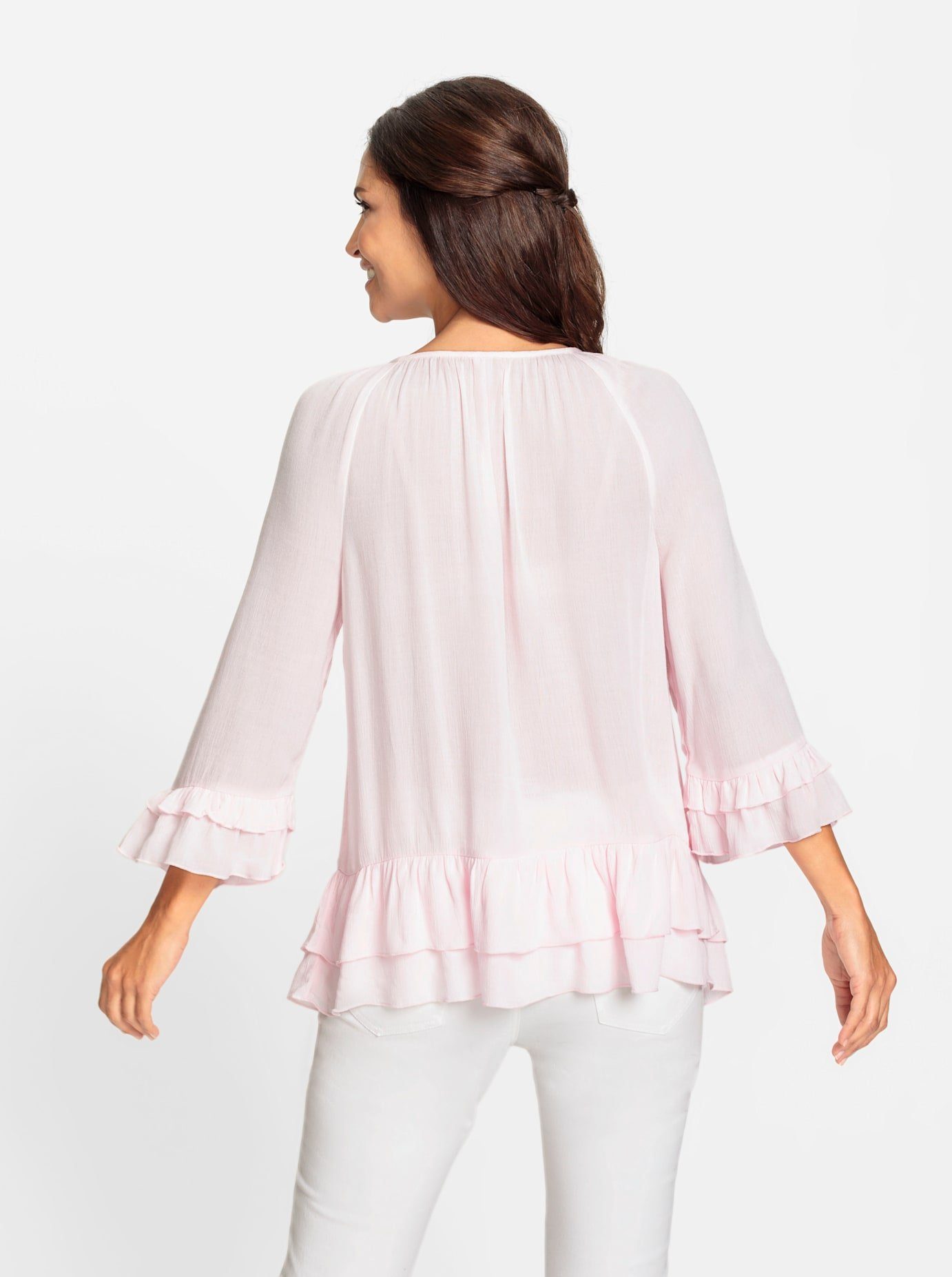 Classic Inspirationen Gekreukte blouse