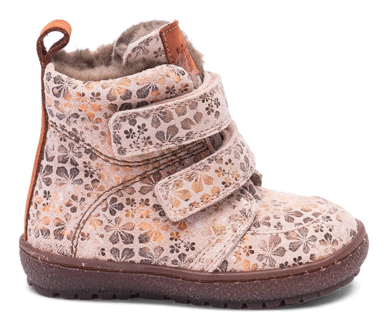 Bisgaard Babyschoentjes Storm lamb Babyschoen met lamsvacht, maatsjabloon om te downloaden