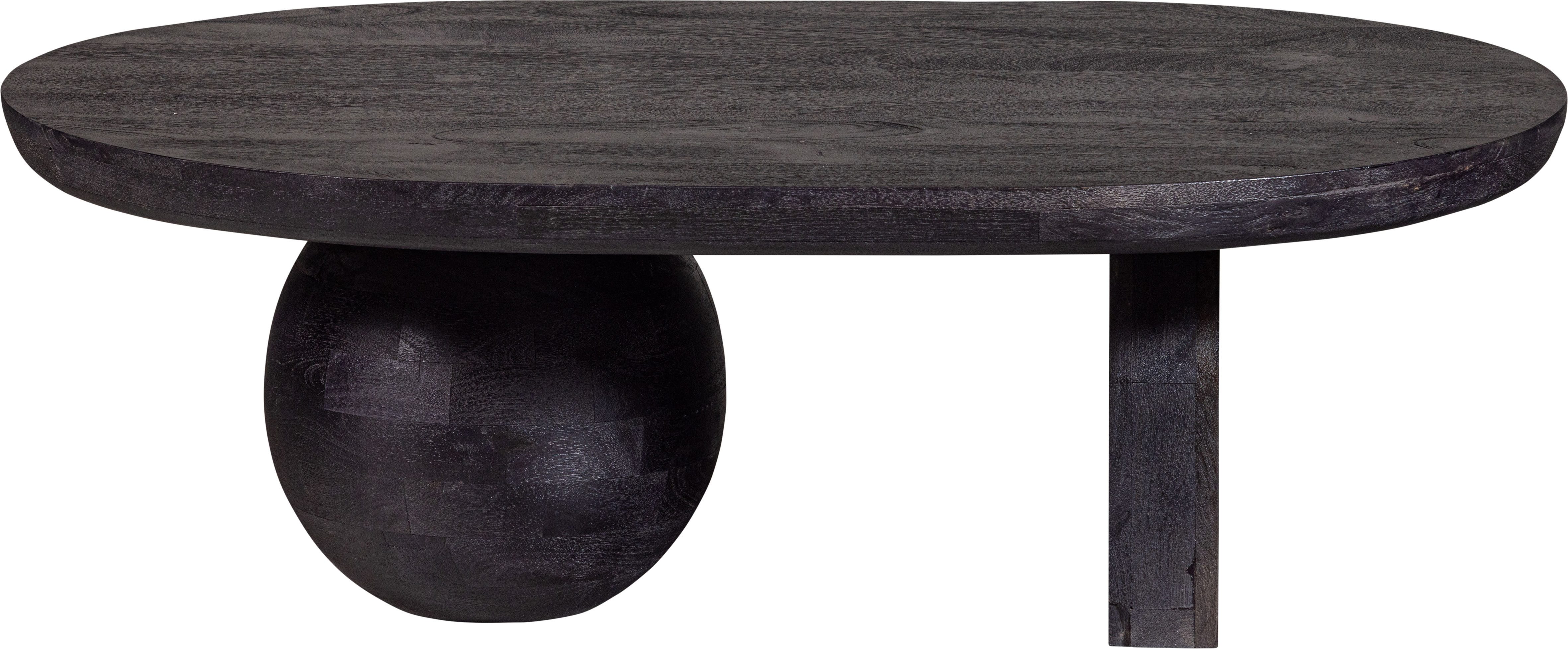 WOOOD Salontafel STEPPE van mango-hout, grote tafelblad, h 38 cm x b 110 cm