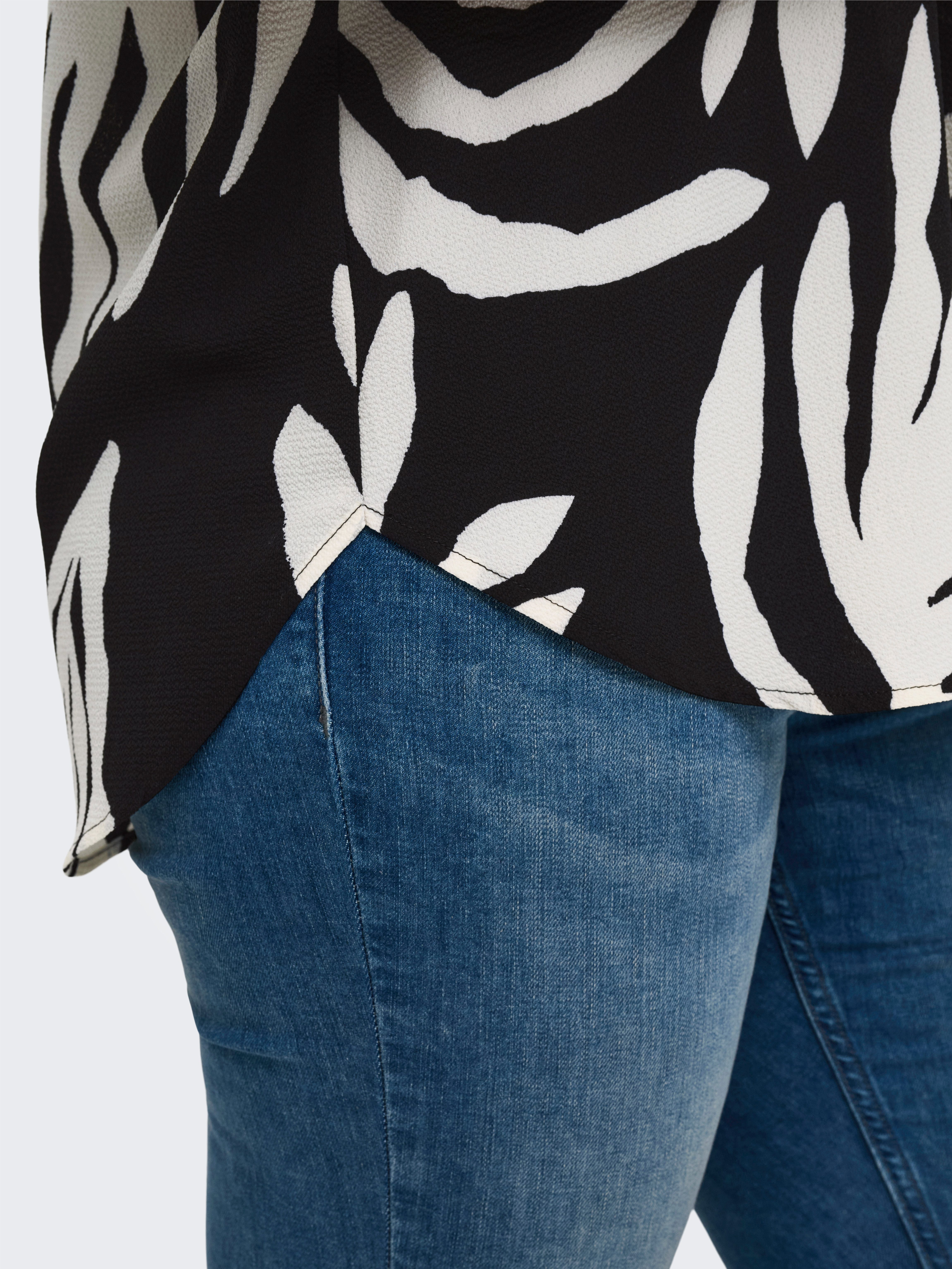 ONLY CARMAKOMA Shirtblouse CARVICA SS TOP WVN NOOS
