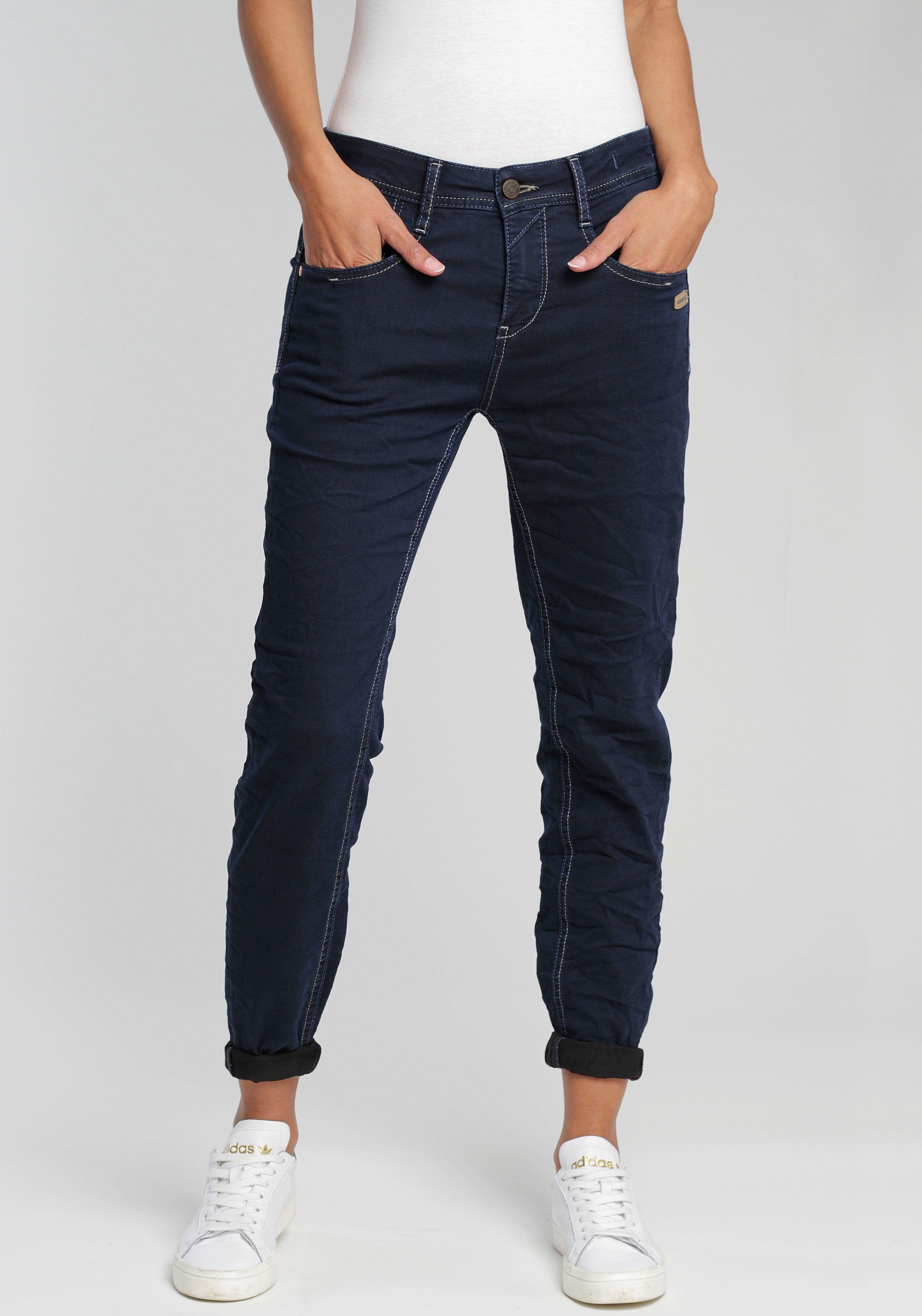 LTB Jeans spijkerbroek gestreepte Lonia G Striped Black wash