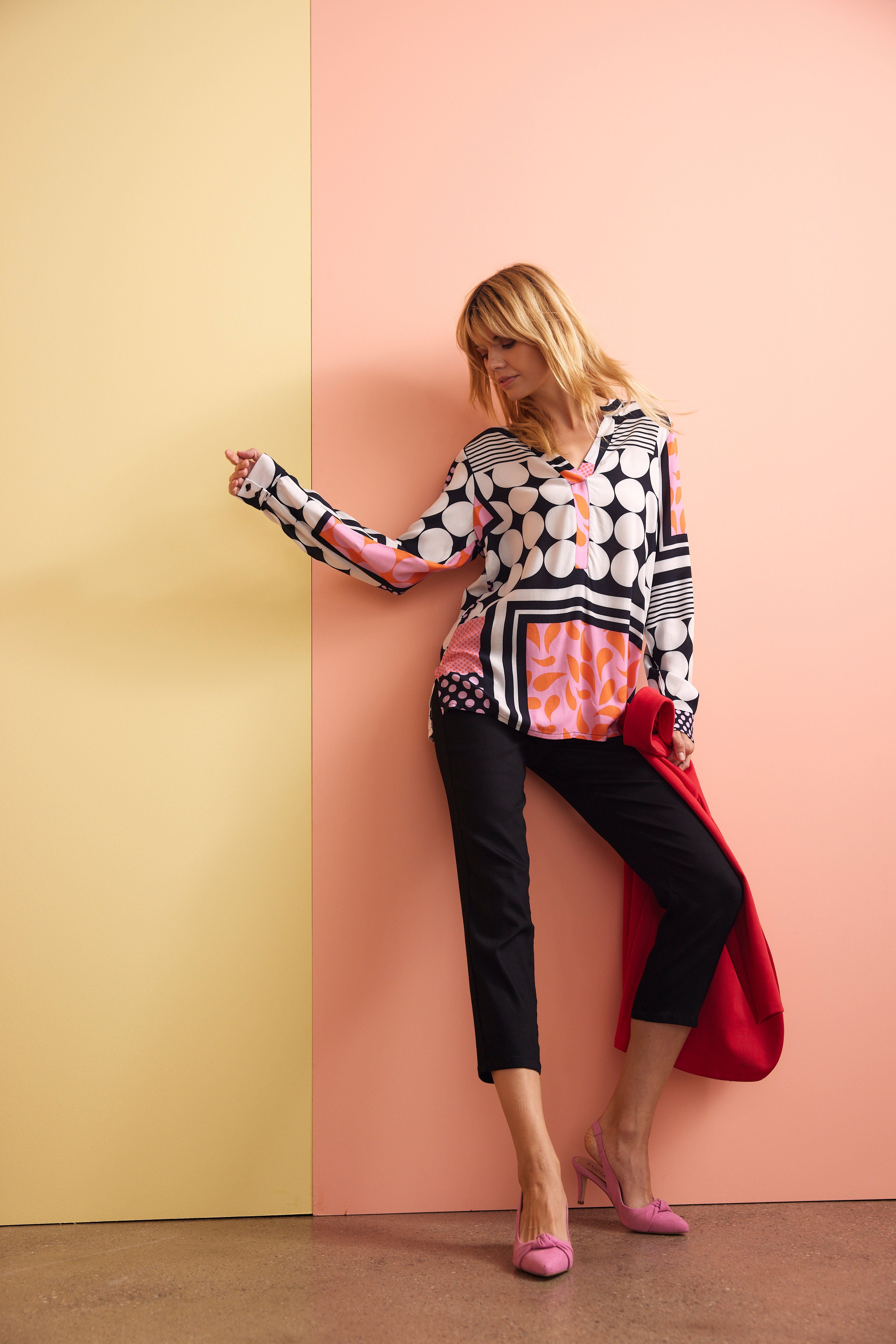 Aniston SELECTED Straight jeans in verkorte cropped lengte