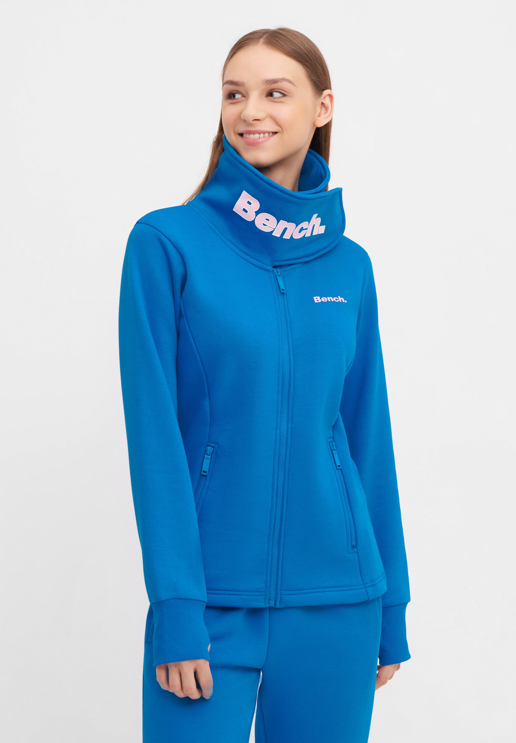 Bench. Sweatvest HAYLO dames sweatvesten maat 44 blauw