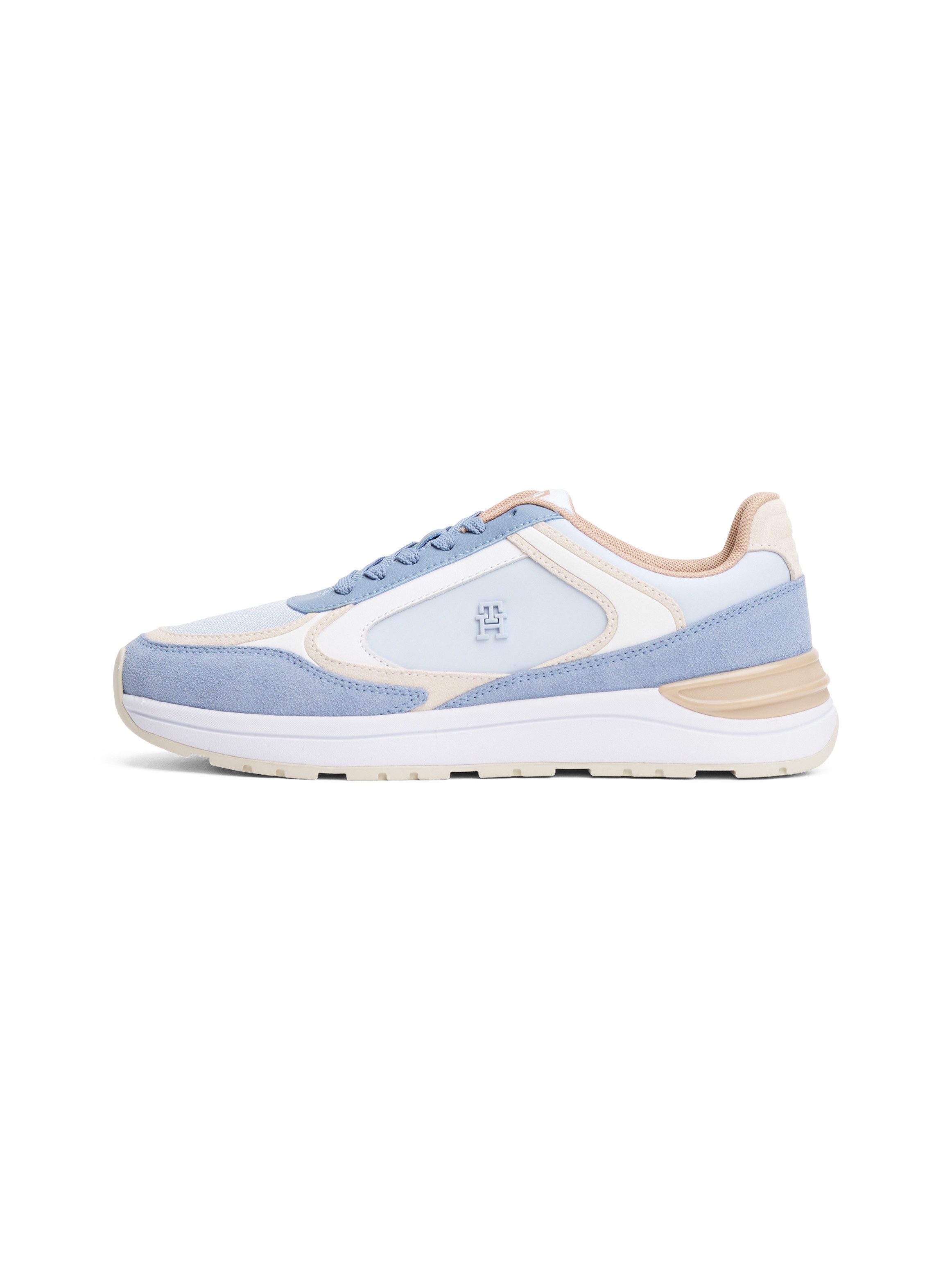 Tommy Hilfiger Sneakers met sleehak CASUAL FASHION RUNNER MIX