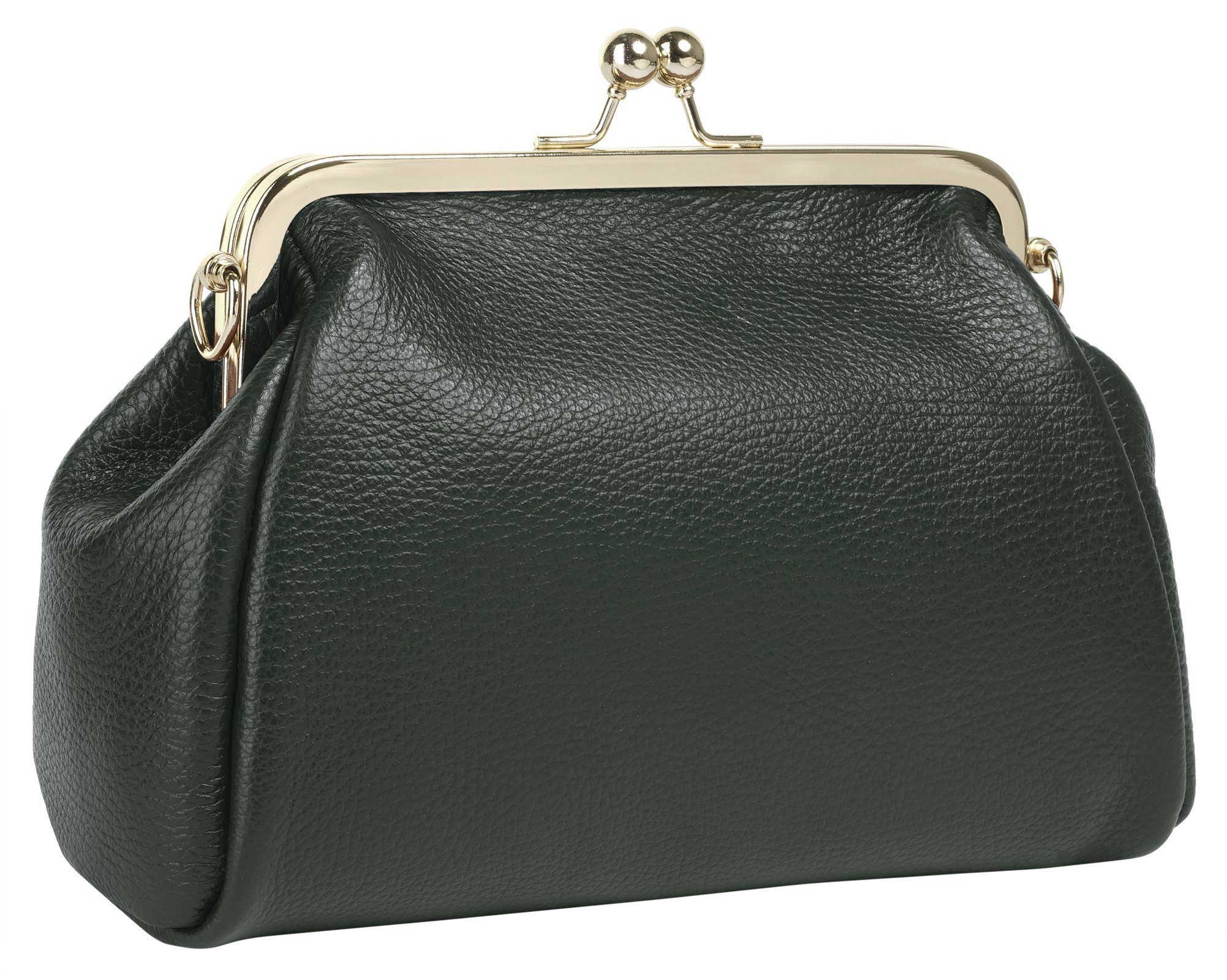 Cluty Avondtasje echt leer, made in italy