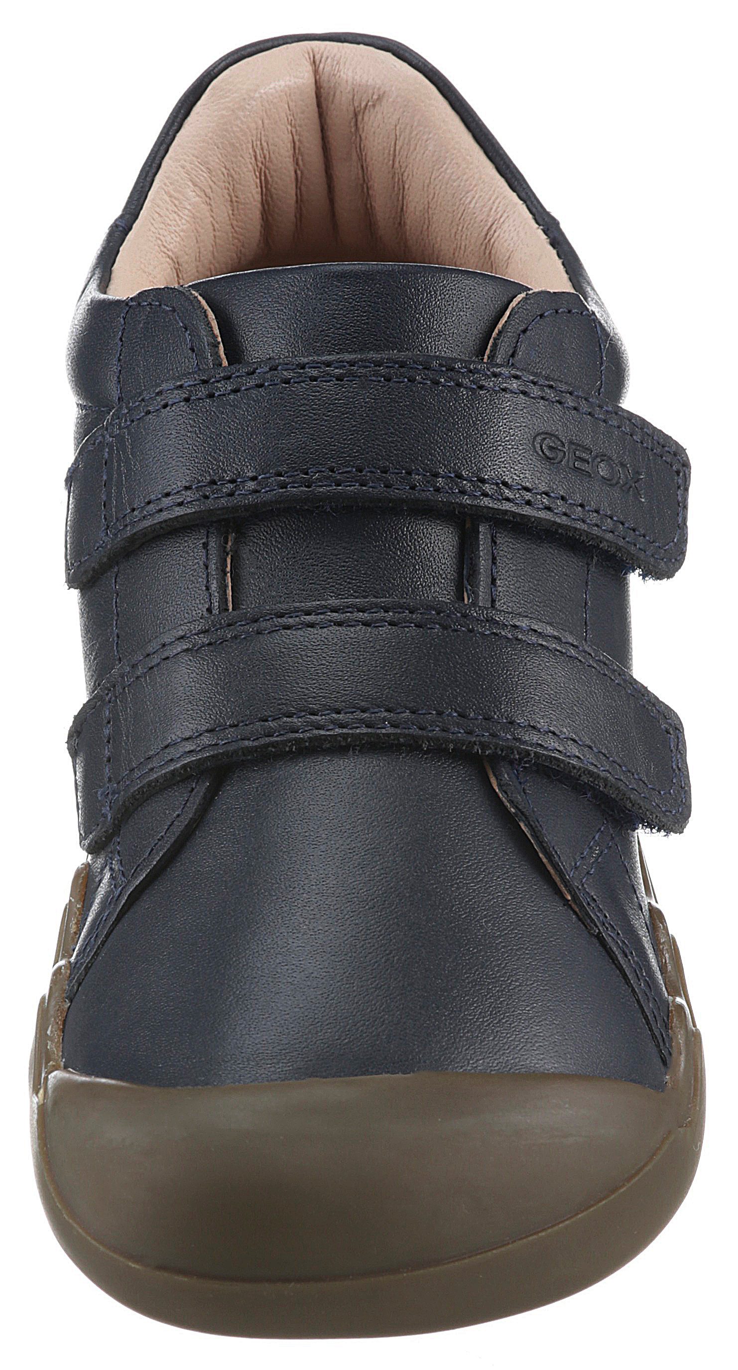 Geox Babyschoentjes B STEPPIEUP BOY A Klittenbandschoen, blote voeten schoen, babyschoen met klittenband