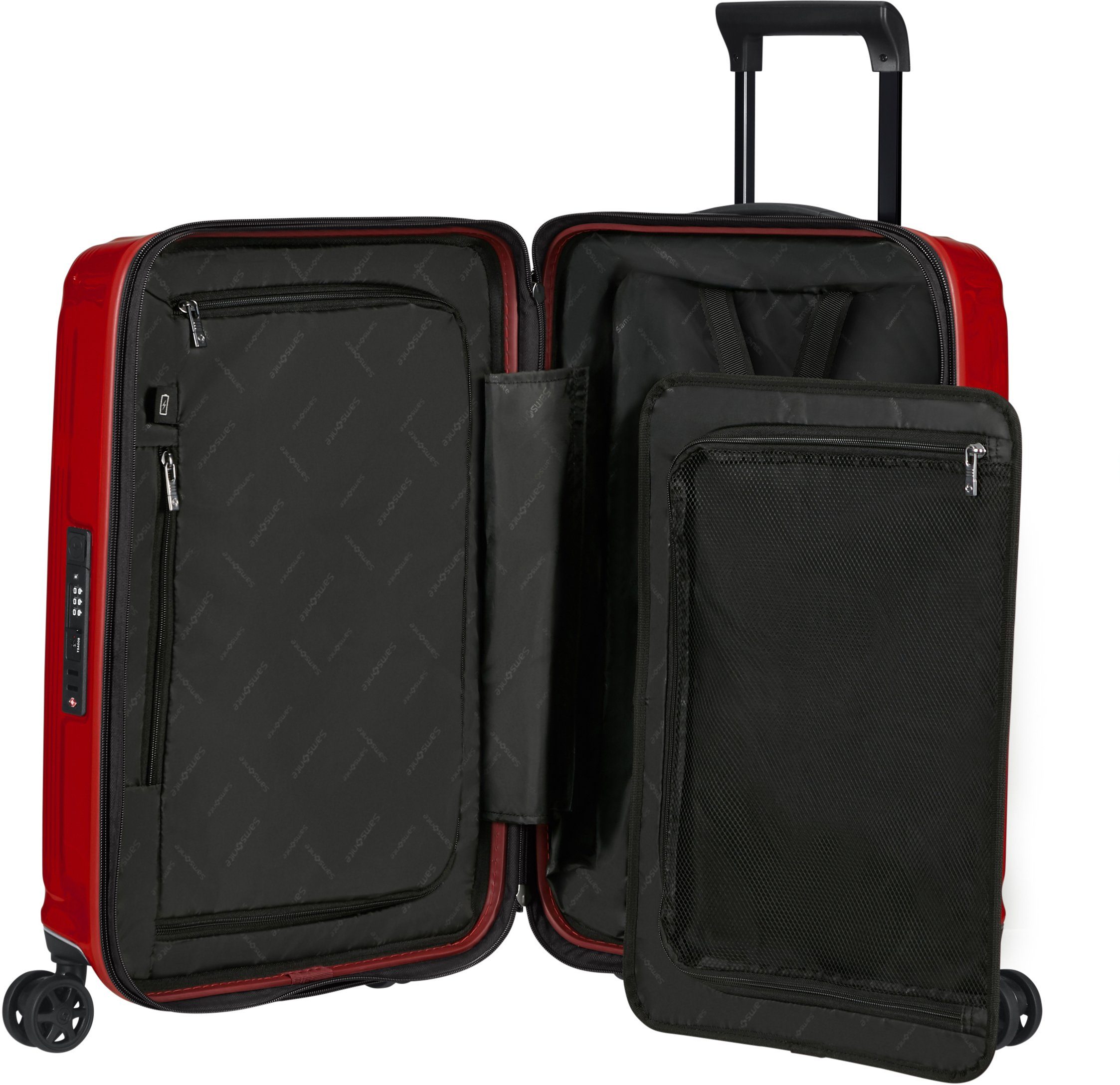 Samsonite Hardshell-trolley NUON verschillende maten en kleuren Handbagage-koffer trolley reisbagage TSA-cijferslot USB-poort