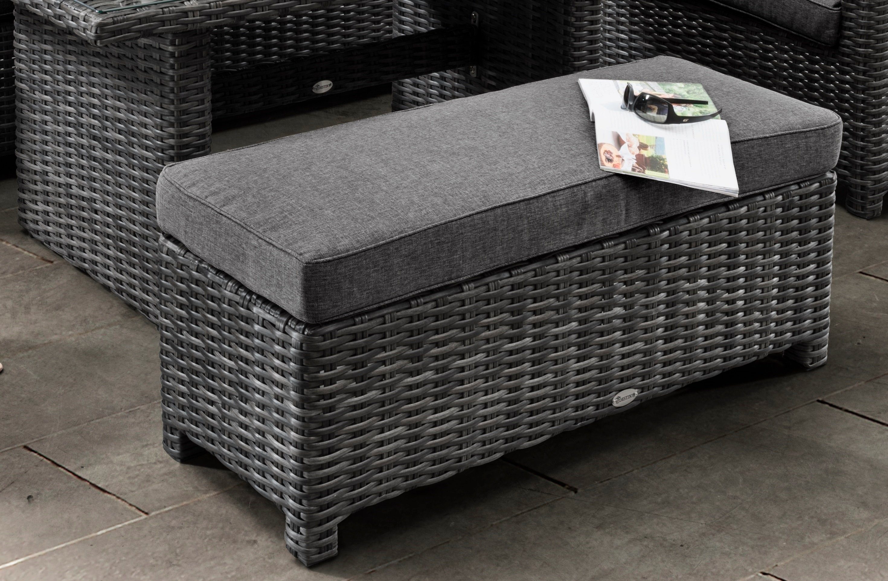 Destiny Tuinset Santa Ponsa De Luxe Aluminium, polyrotan (set, 20-delig)