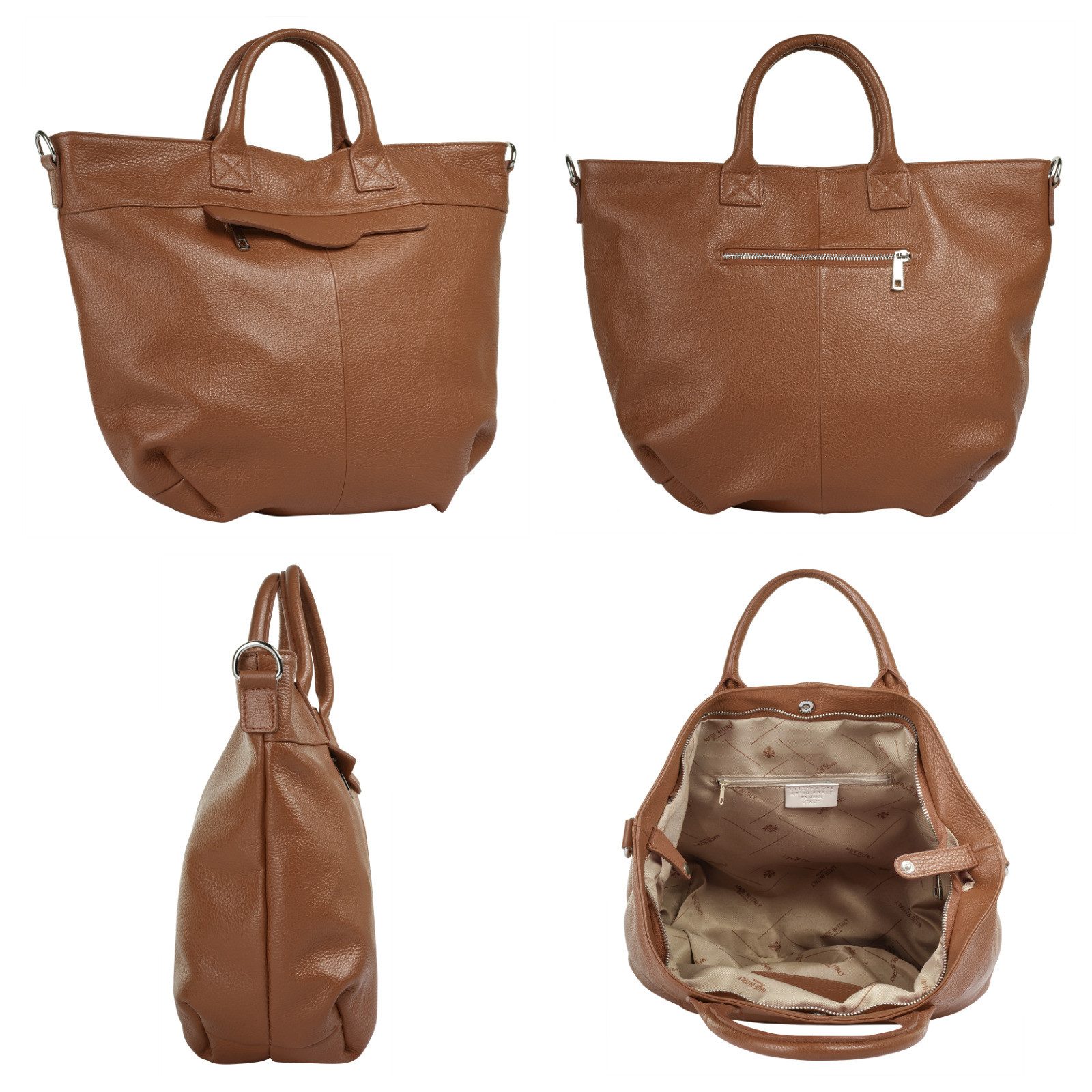 Samantha Look Tas echt leer, made in italy