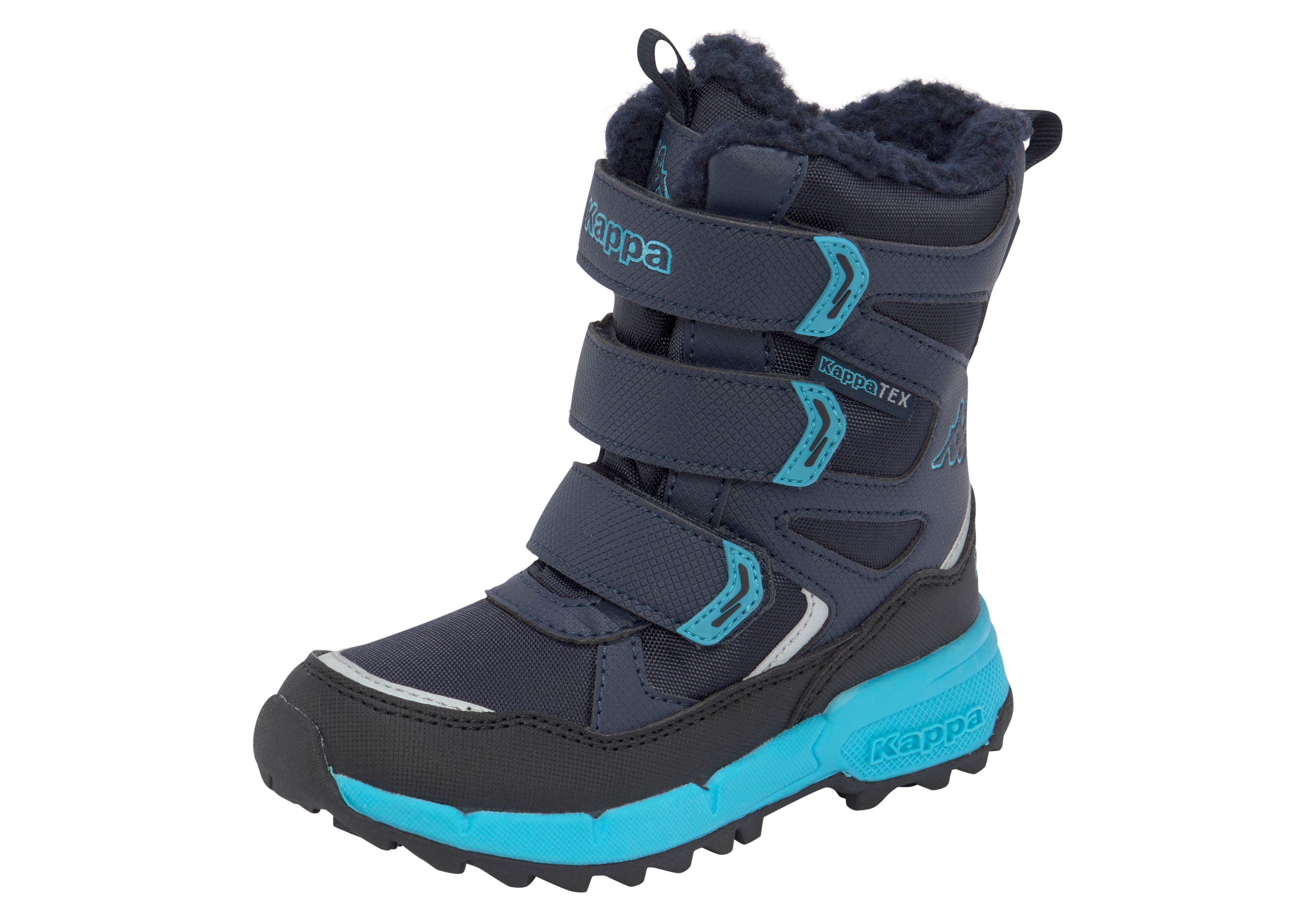 Kappa Winterlaarzen Snowboots, winterlaarzen, winterschoenen, waterdicht en gevoerd kinderen maat 29 EU blauw