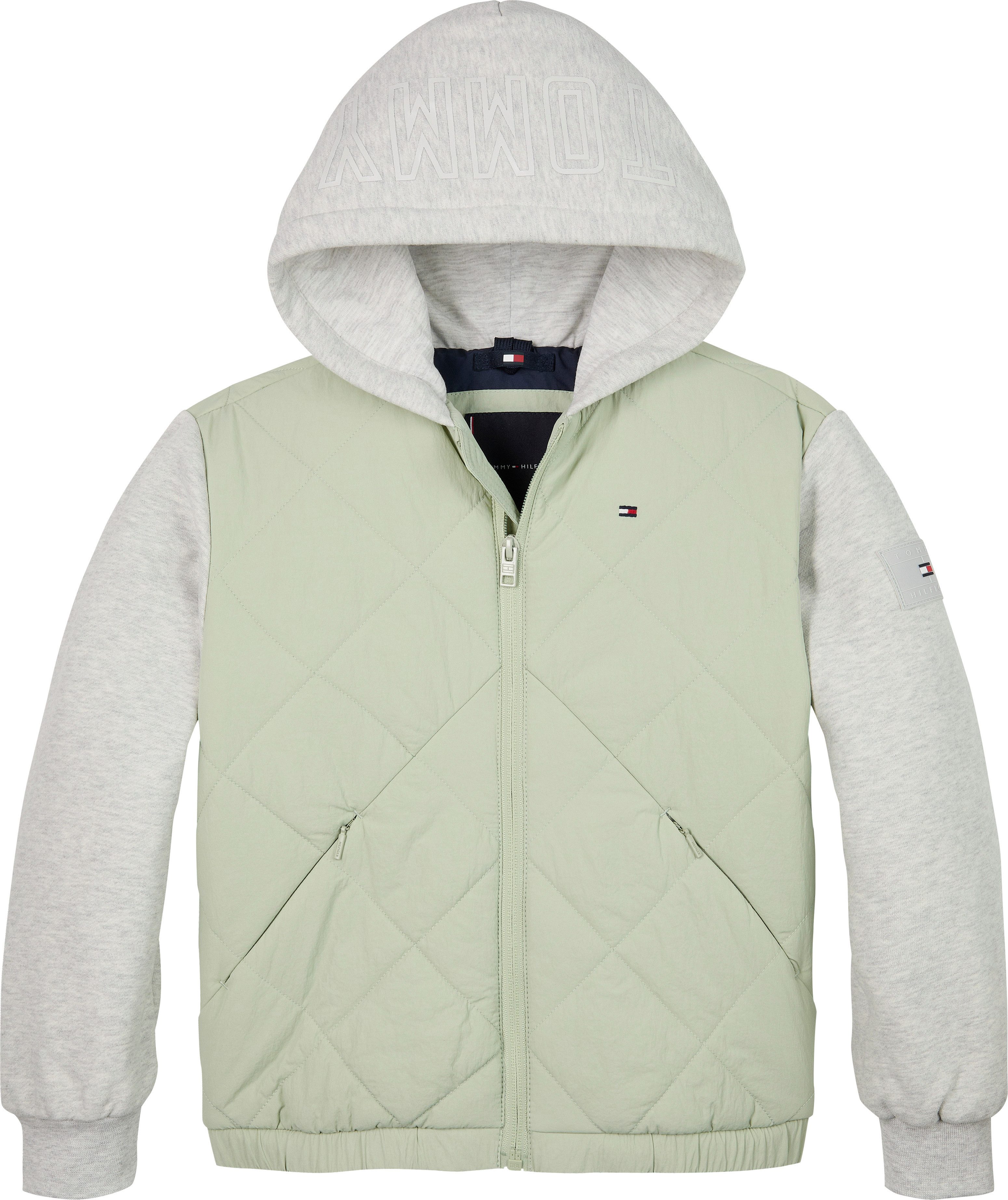 Tommy Hilfiger Gewatteerde jas MIX MEDIA QUILTED JACKET