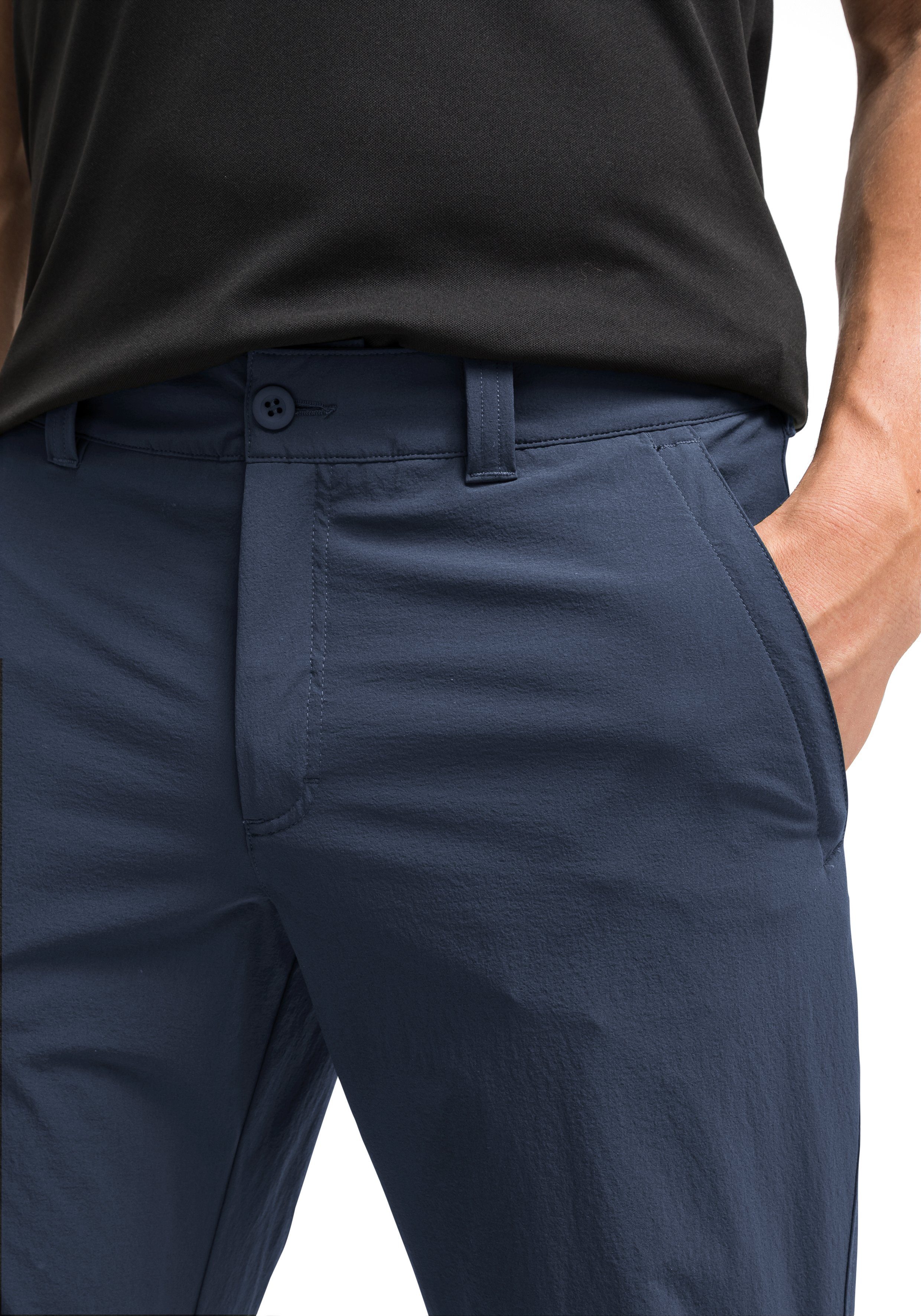 Maier Sports Functionele broek Nil Herenwandelbroek, ventilerende outdoorbroek met oprolfunctie