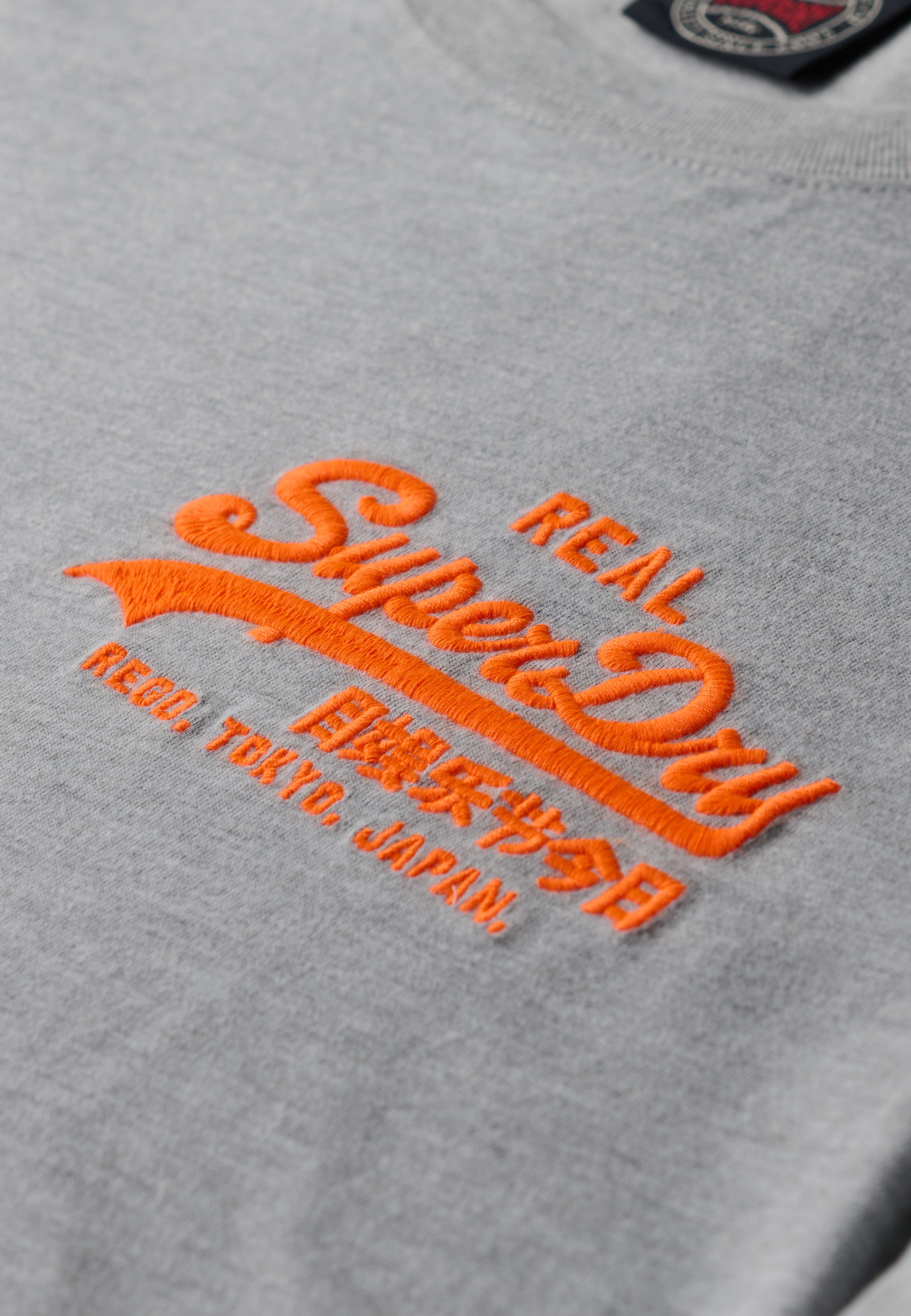 Superdry Shirt met ronde hals VL EMBROIDERED RELAXED TEE
