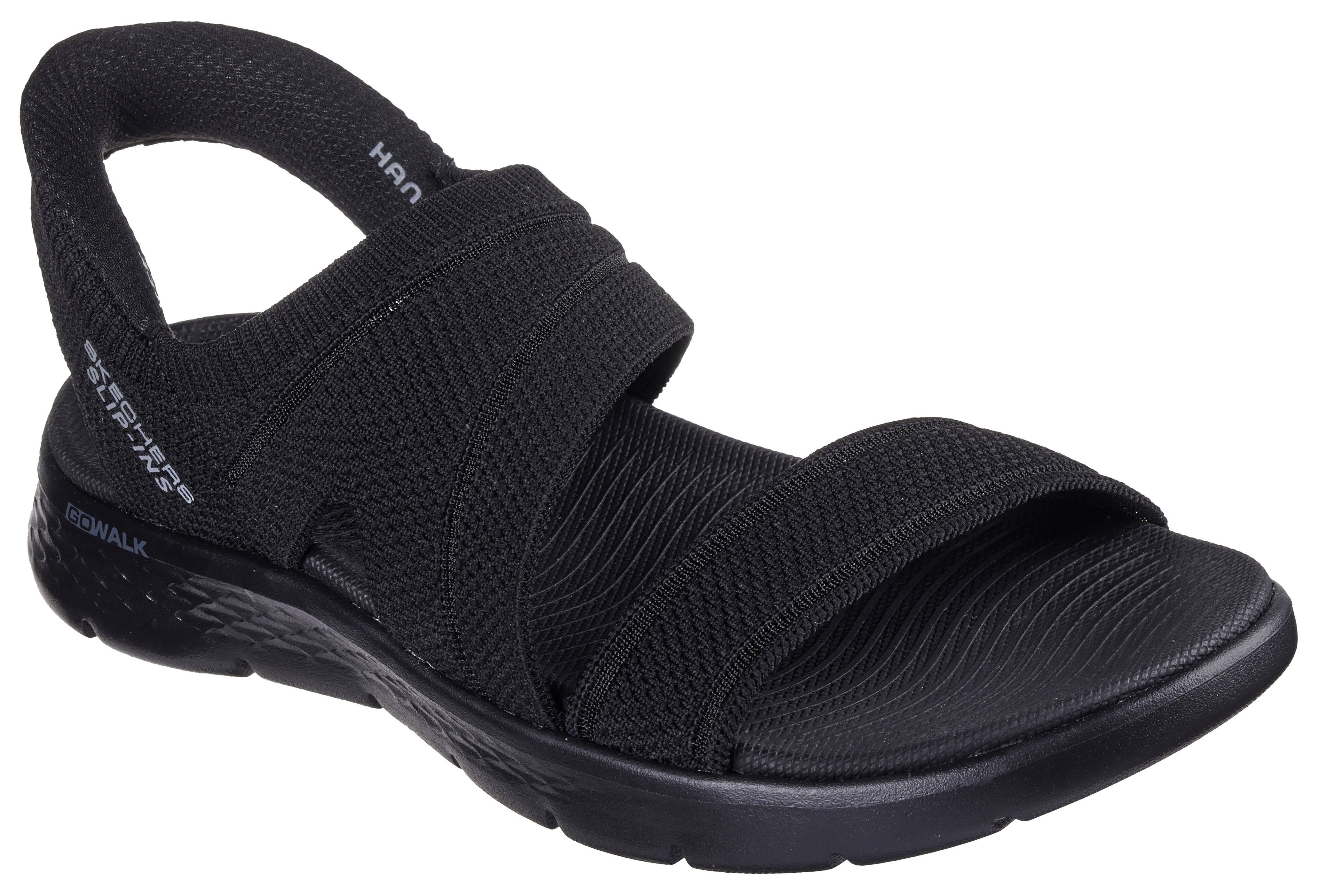 Skechers Sandalen GO WALK FLEX SANDAL-ENTICING dames sportieve sandalen maat 40 zwart