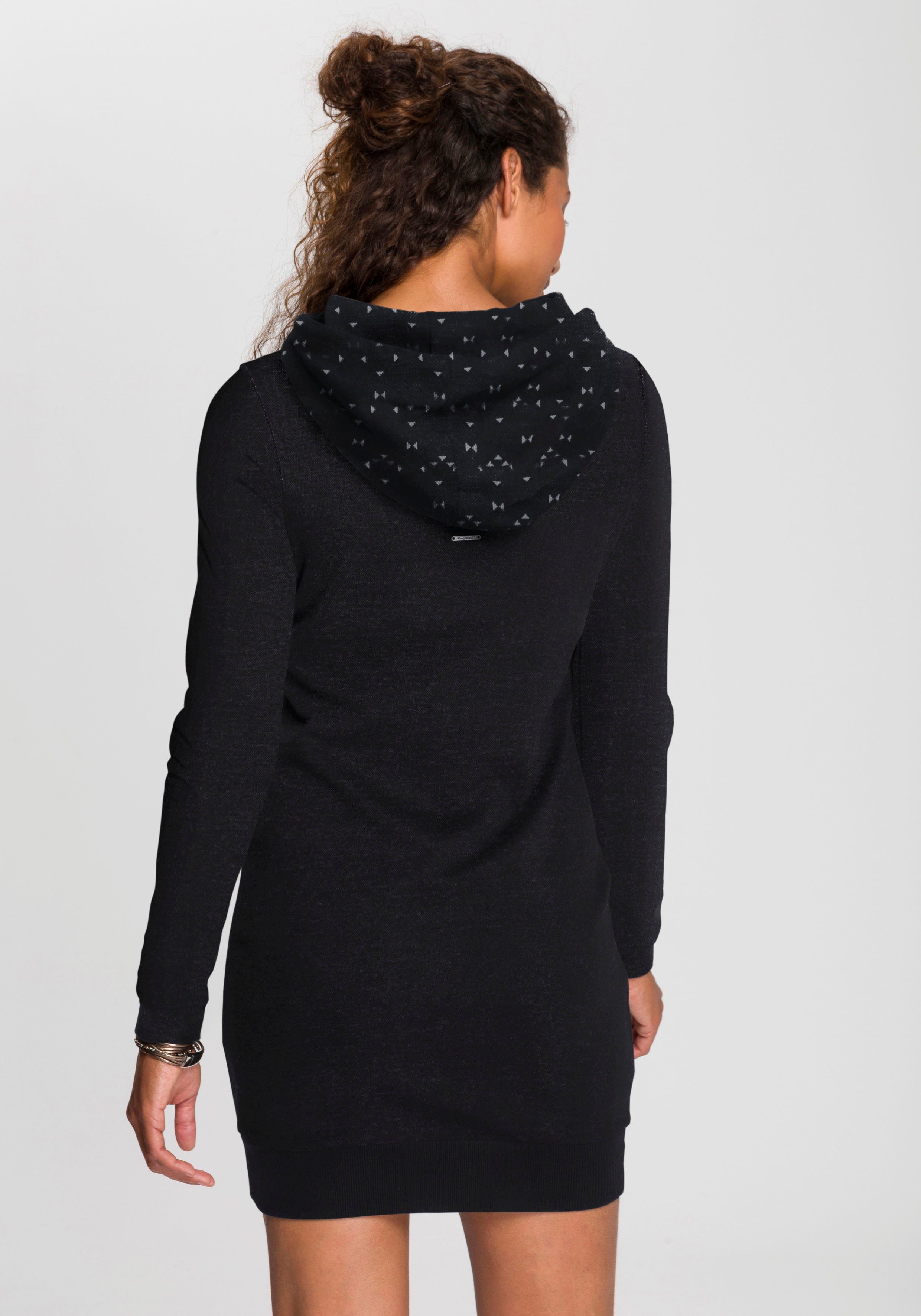 Ragwear Sweatjurk BESS O Hoody met capuchon met rijgkoord