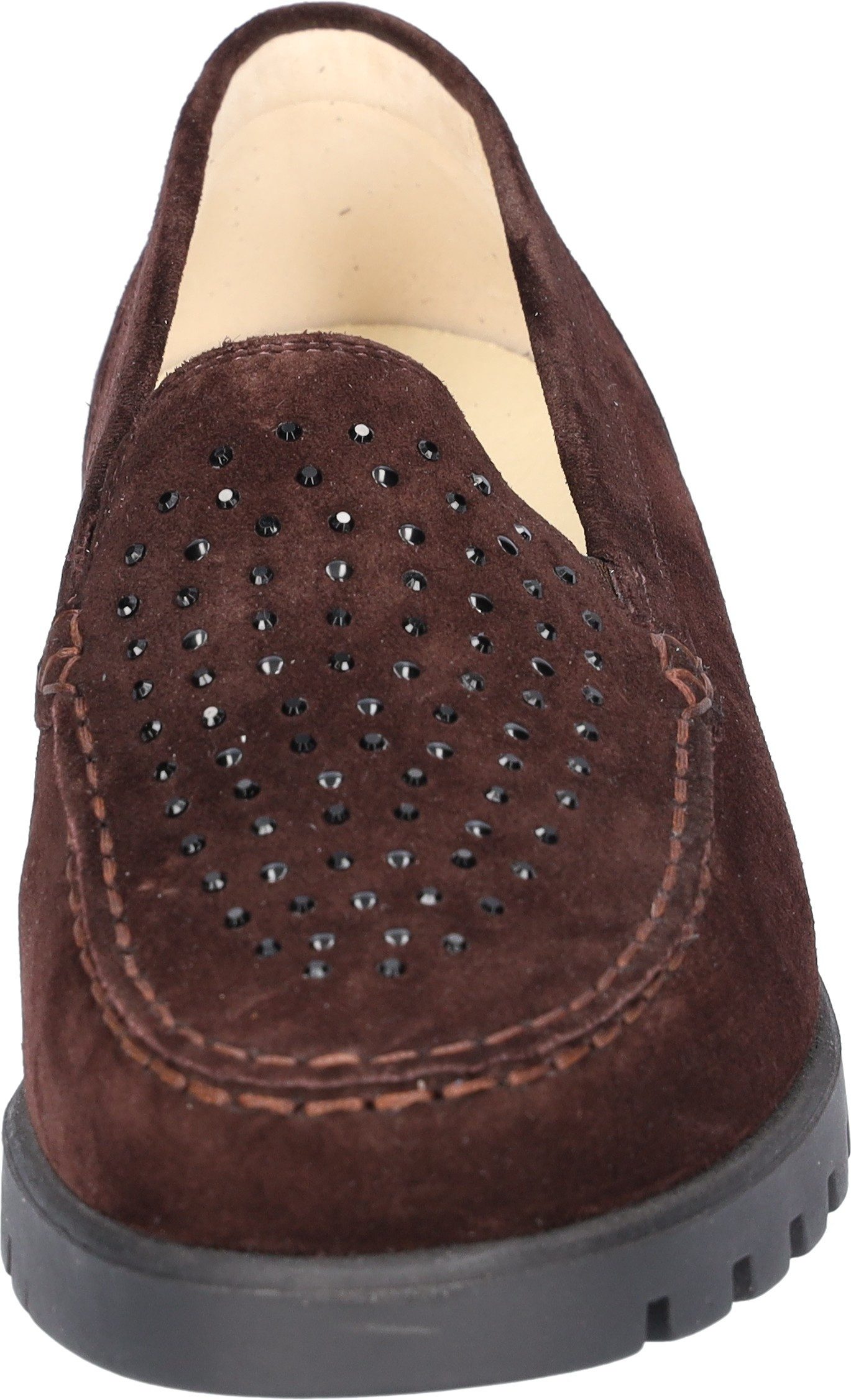 Waldläufer Mocassins HEGLI , slipper, instapschoen, comfort schoen in comfortabele breedte h (=zeer breed)