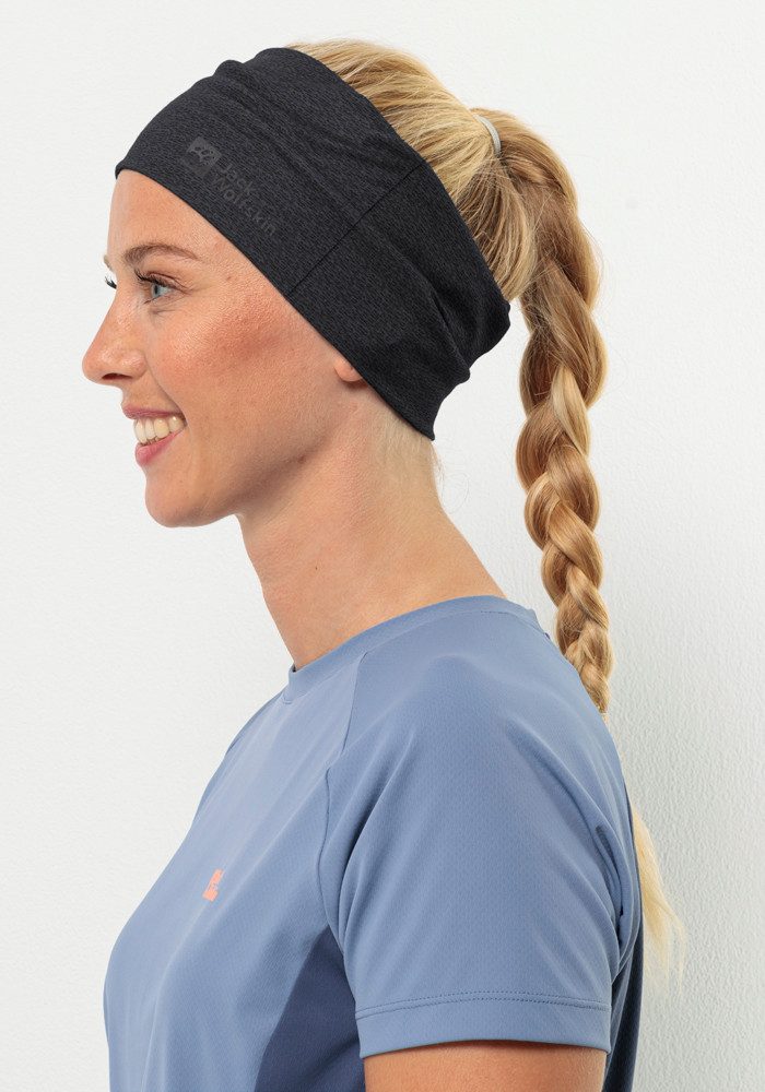 Jack Wolfskin Breez Headband Hoofdband One Size black