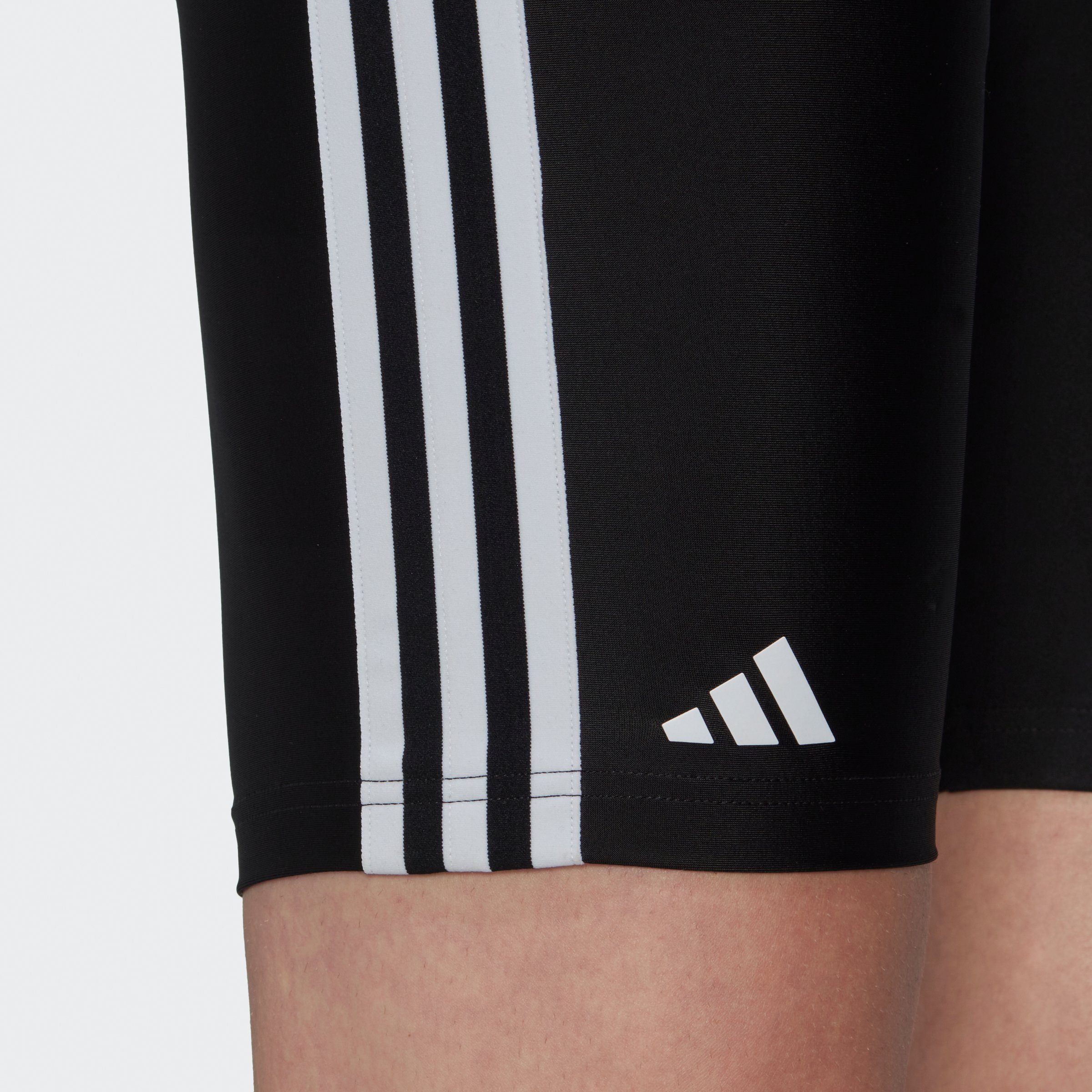 Adidas performance zwemshort in 3 clearance strepen-look