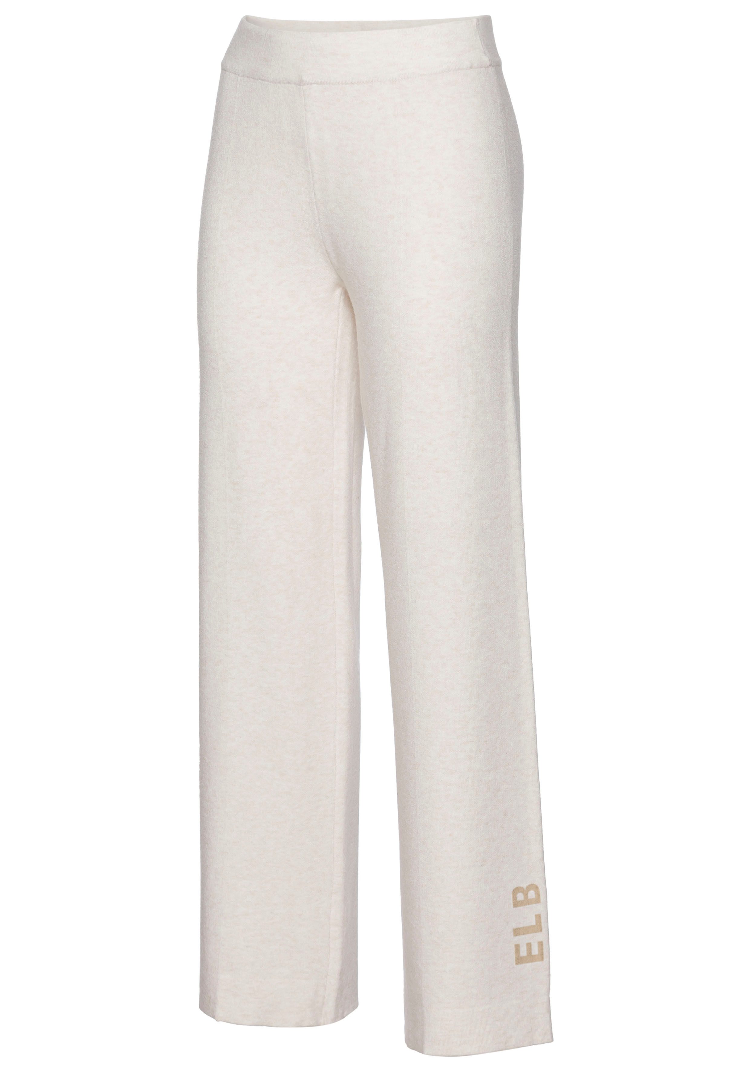 Elbsand Tricotbroek Loungebroek, relaxbroek van zacht hoogwaardig breiwerk, loungewear