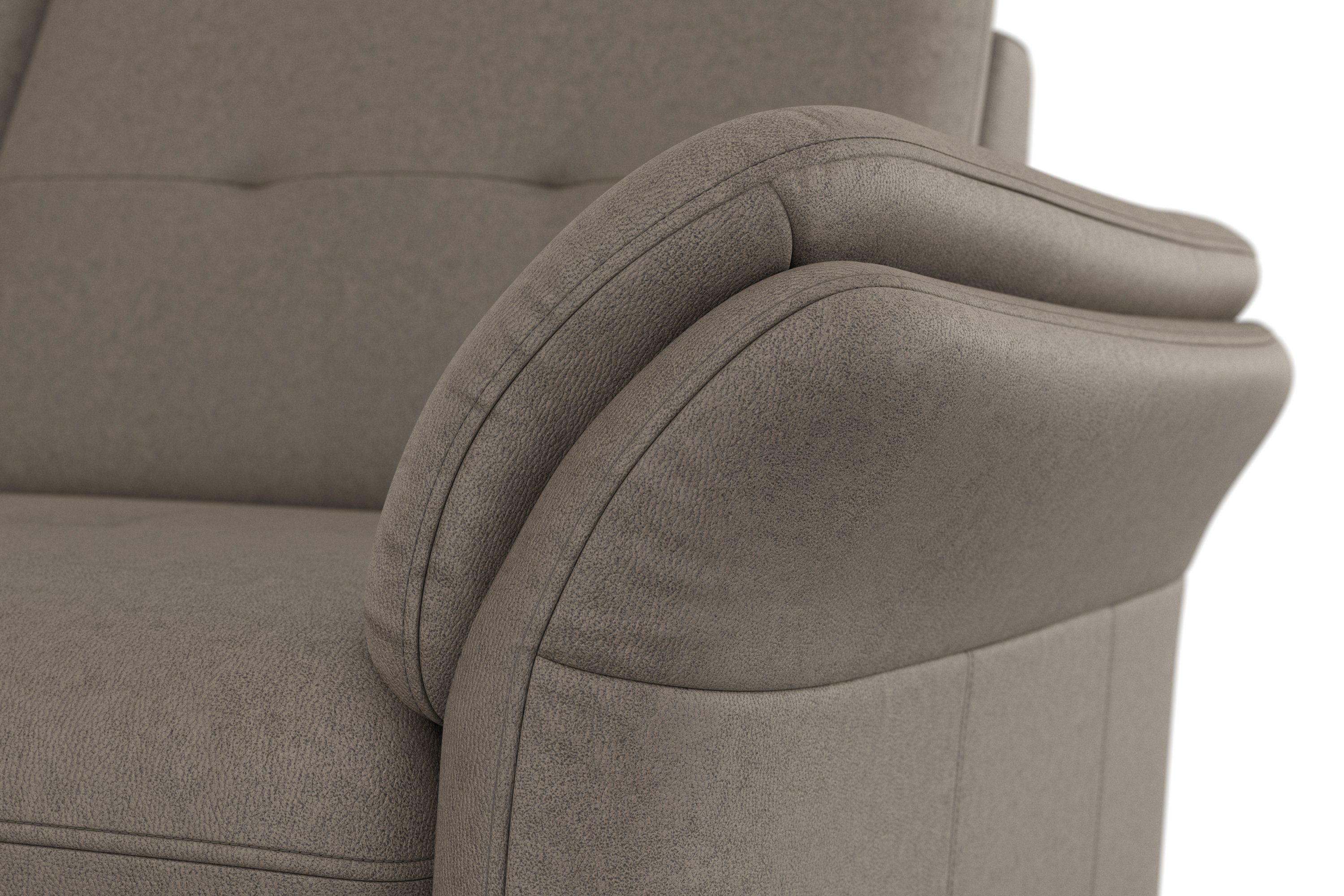 sit&more Hoekbank Göteborg Zitdiepteverstelling en binnenvering, naar keuze met slaapfunctie