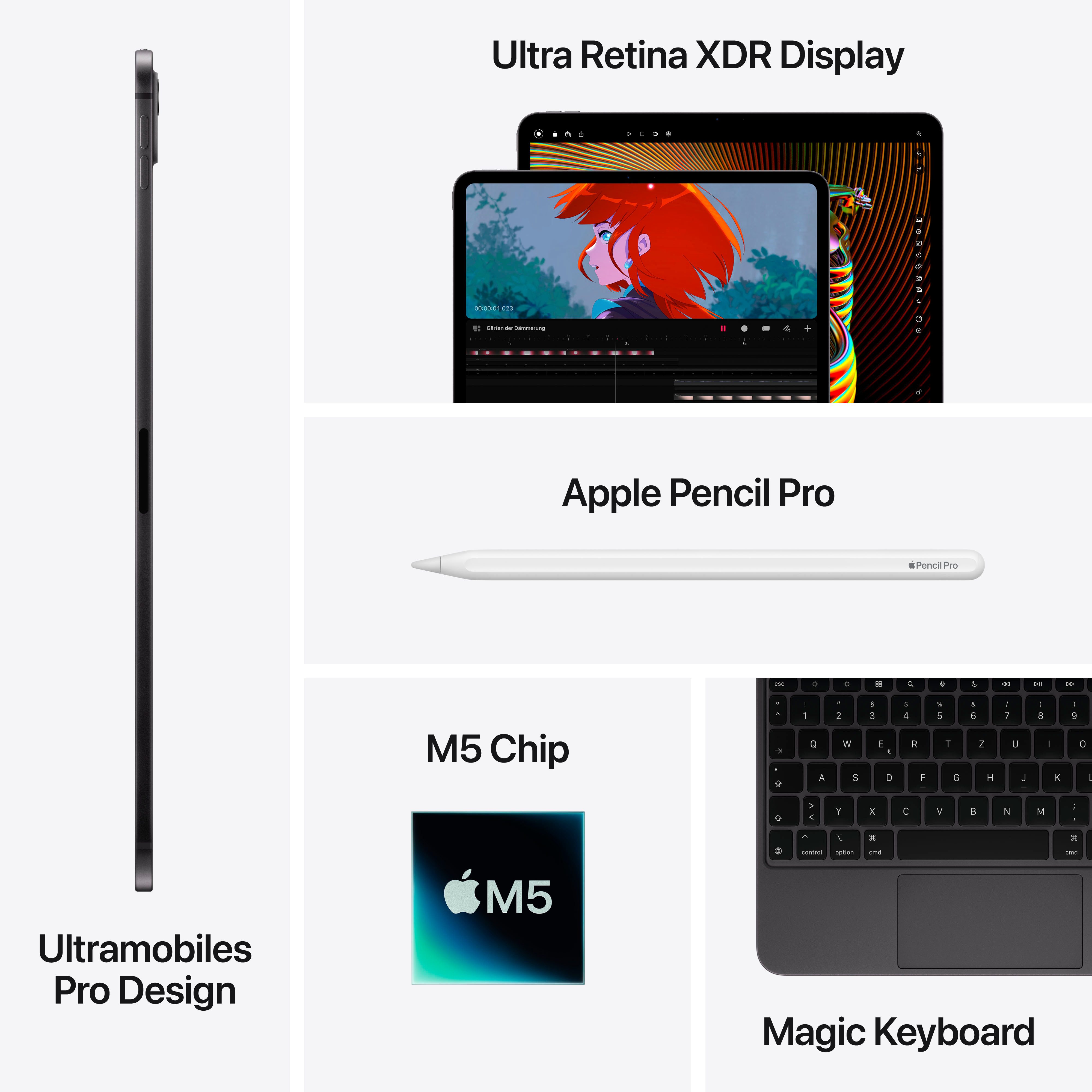 Apple Tablet 11-inch iPad Pro, iPadOS