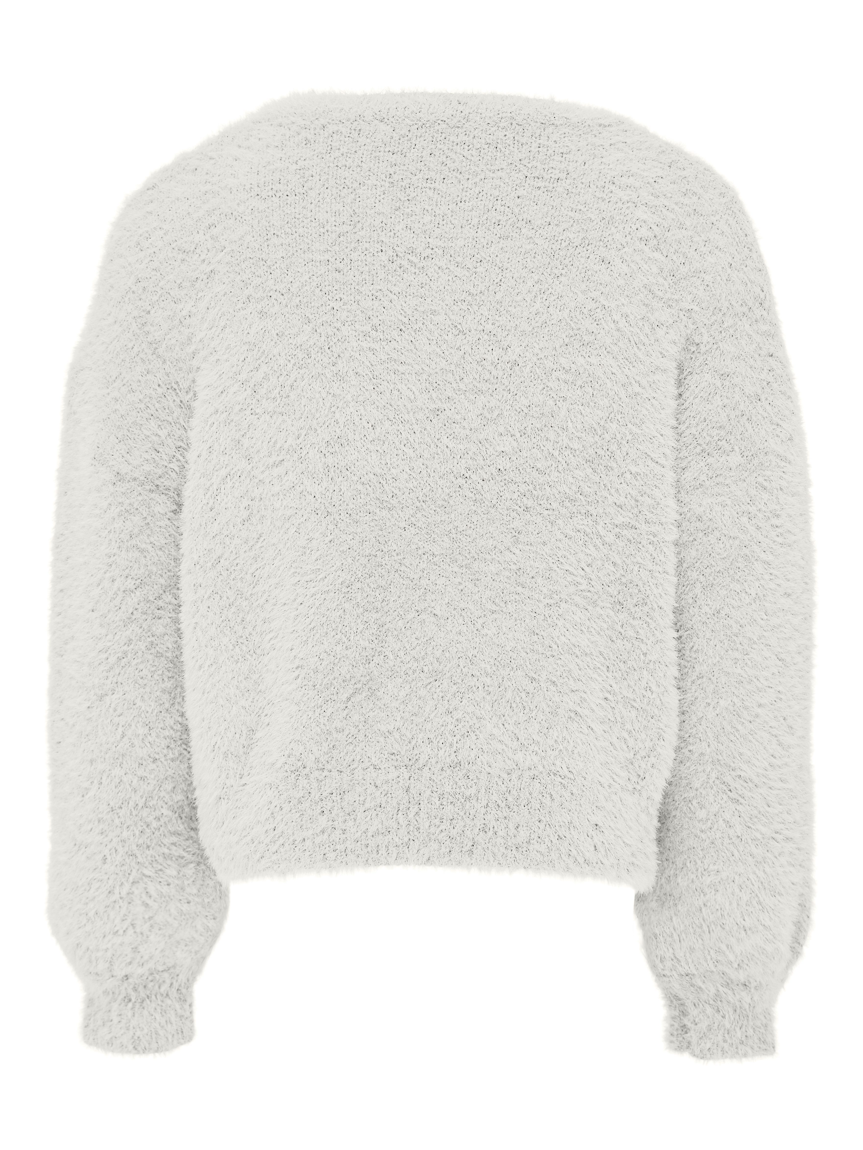 KIDS ONLY Trui met ronde hals KOGNEWPIUMO L/S PULLOVER CP KNT NOOS