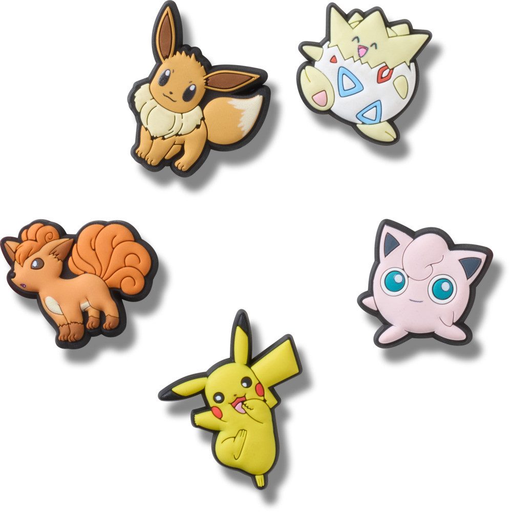 Crocs Schoenbutton Jibbitz™ Pokemon Character (set, 5-delig, Geen speelgoed. Niet geschikt voor kinderen jonger dan 3 jaar)