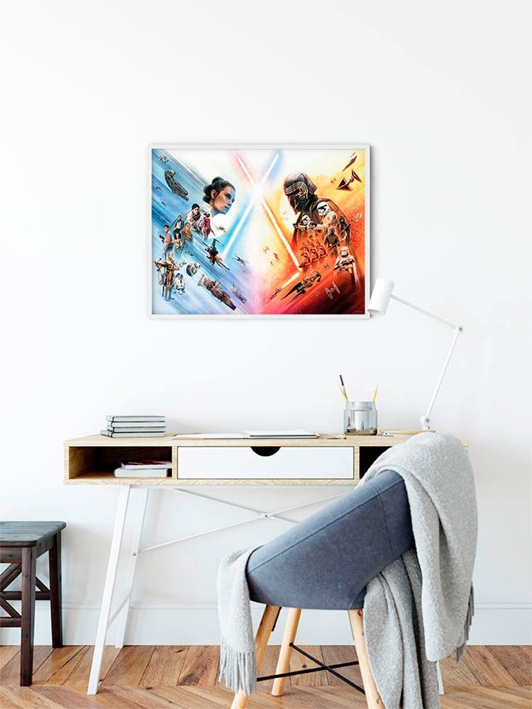 Komar Wanddecoratie Star Wars Film poster Wanddecoratie voor de kinderkamer - zonder lijst (1 stuk)
