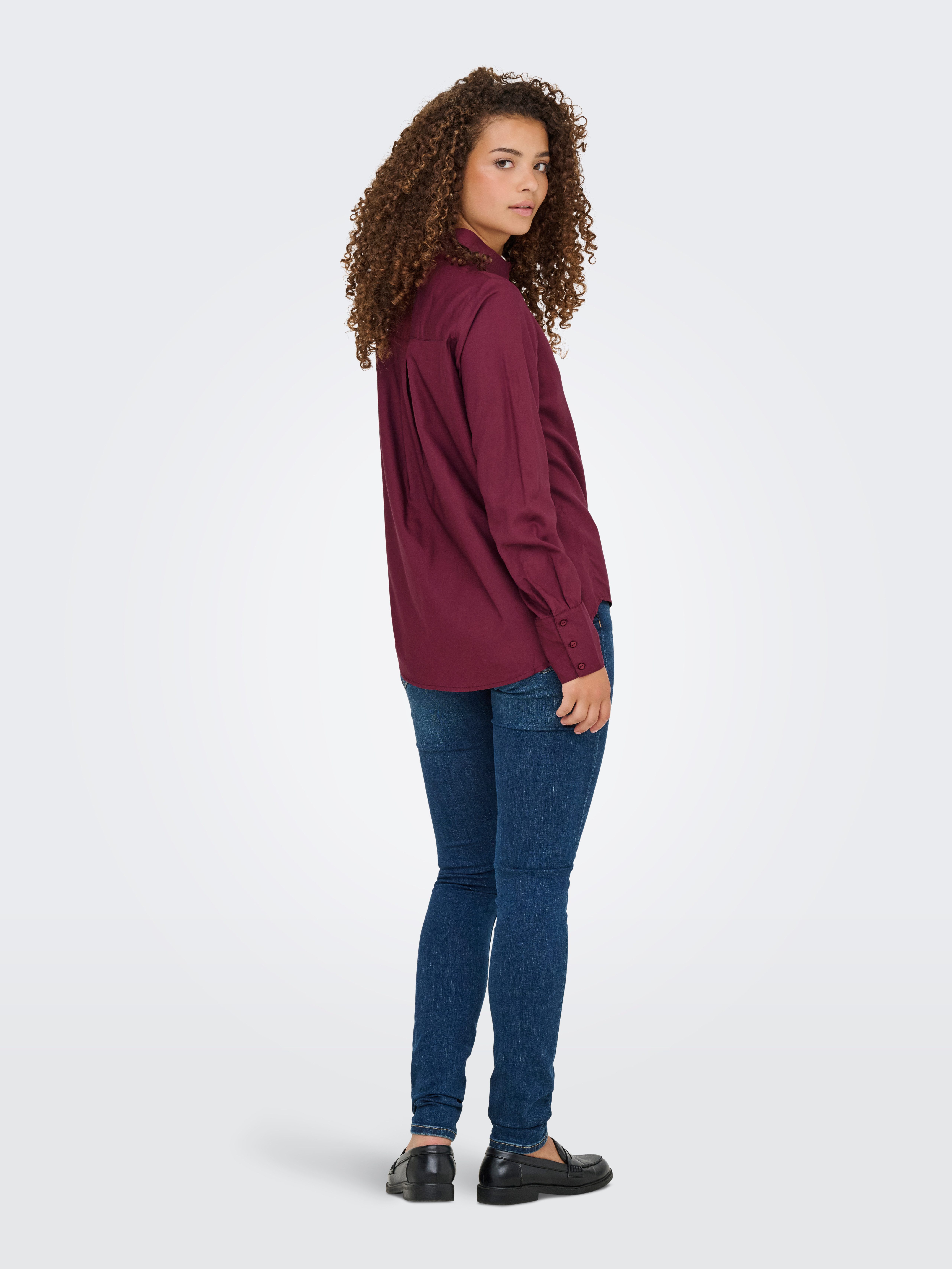 Only Overhemdblouse ONLBERIT LIFE L/S SHIRT WVN