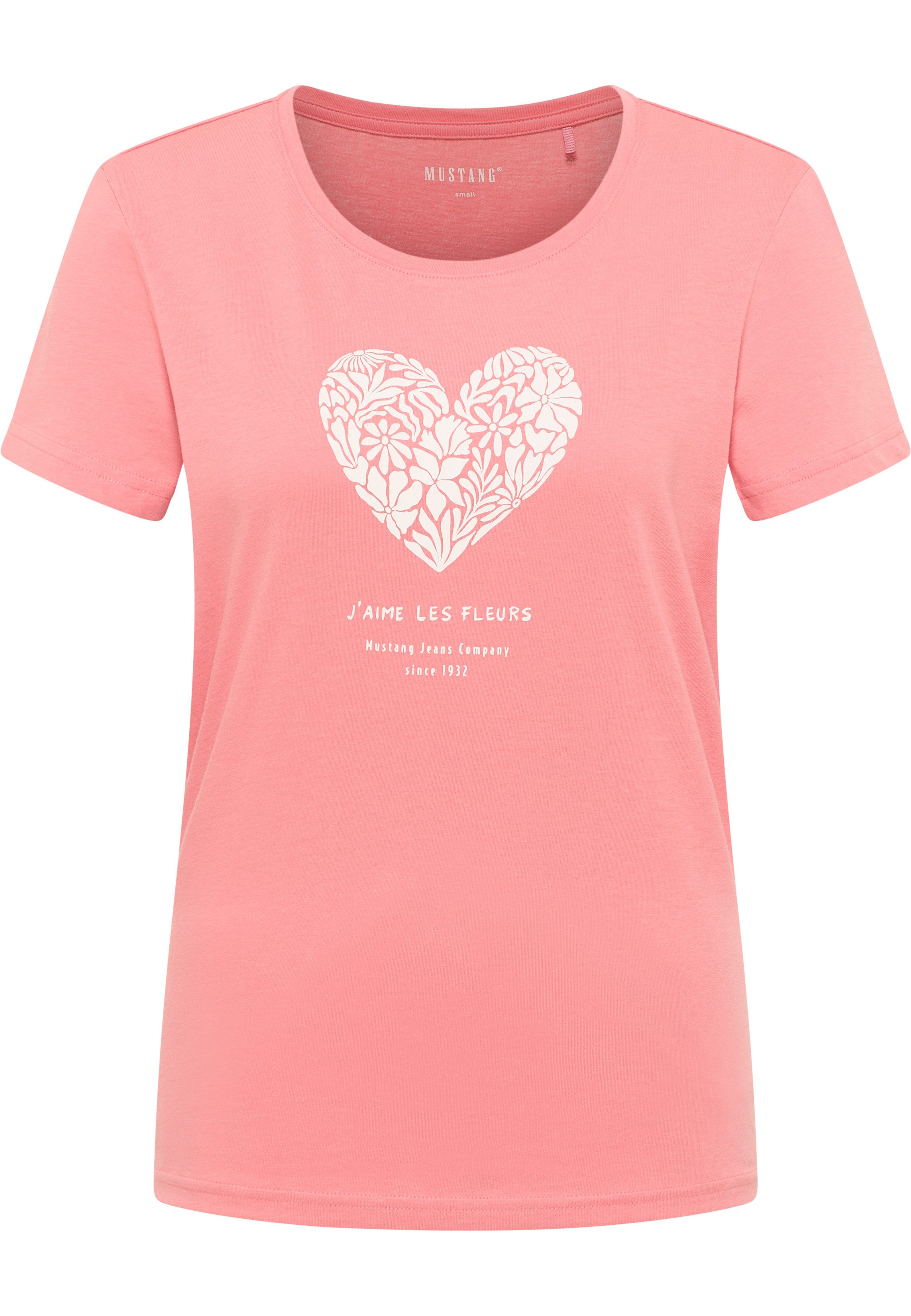 MUSTANG T-shirt Style Alma met frontprint