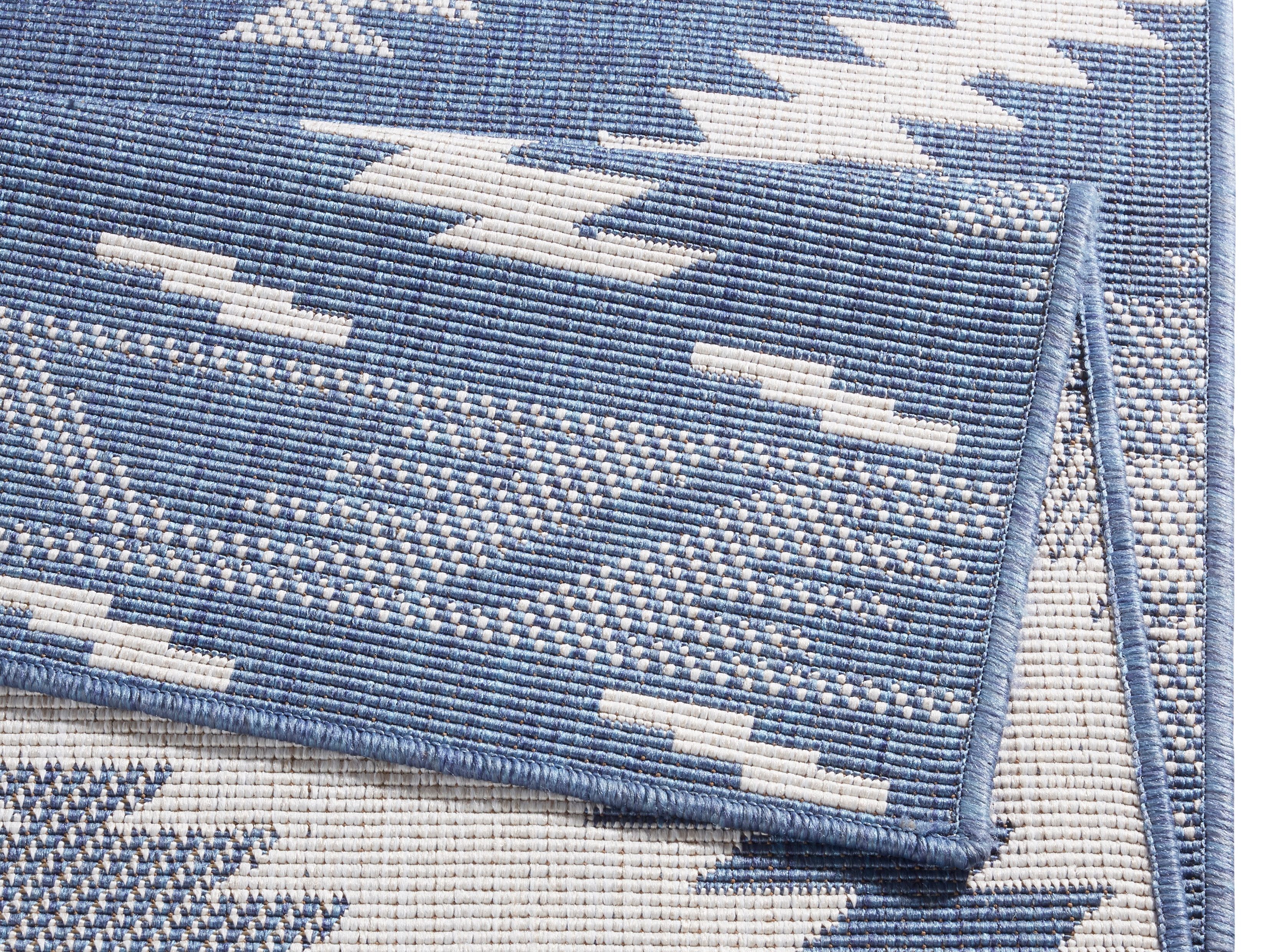 NORTHRUGS Vloerkleed Malibu omkeerbaar tapijt Binnen- en buitengebruik, weerbestendig, balkon, loper, woonkamer, waterbestendig