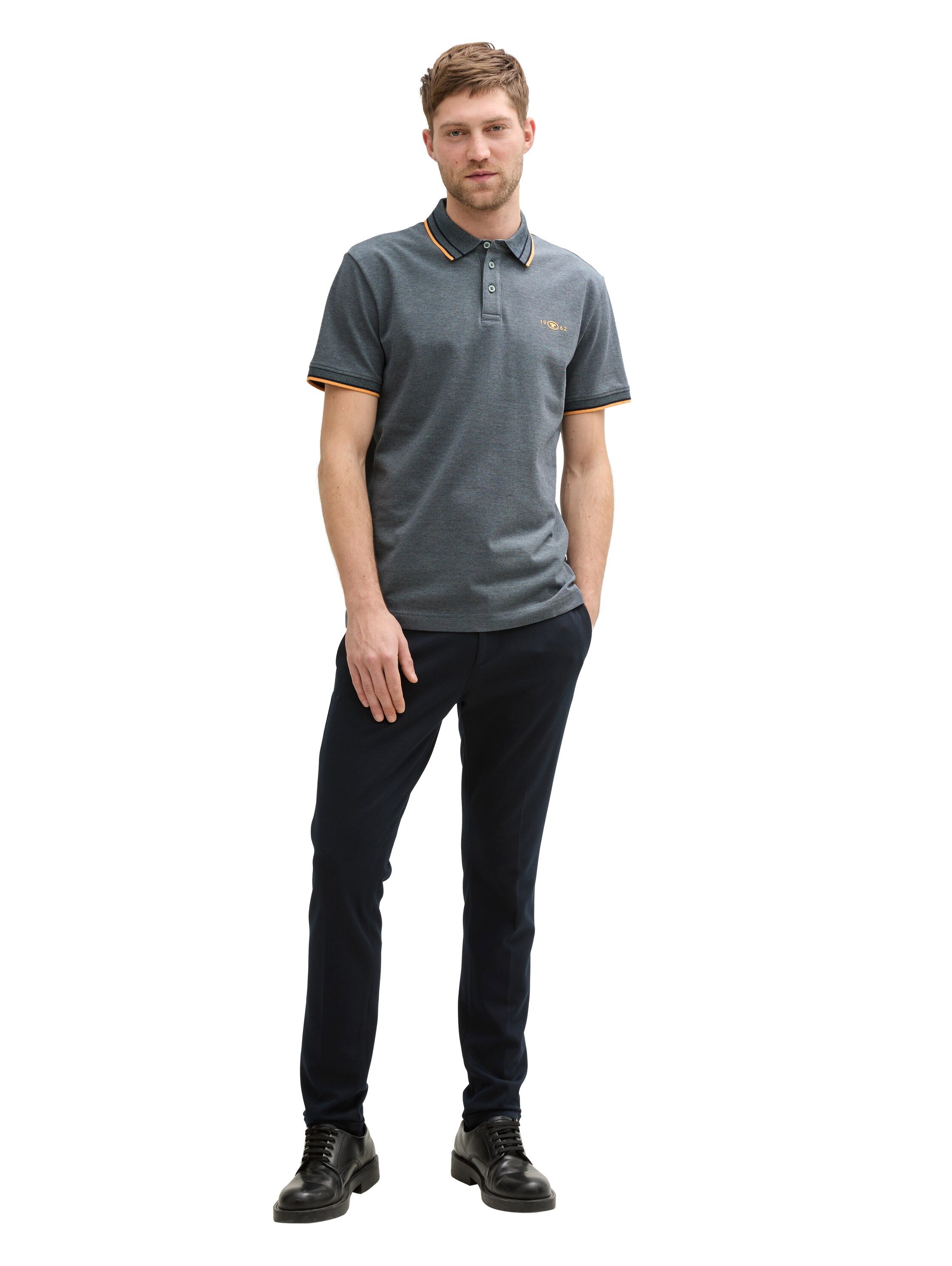 Tom Tailor Poloshirt met geborduurd logo