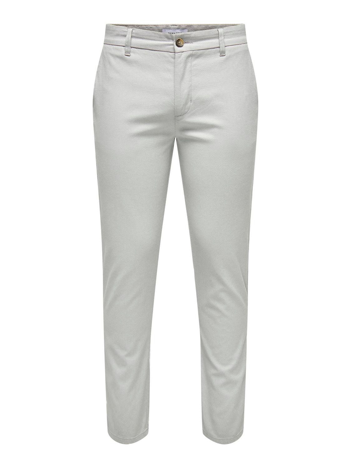 ONLY & SONS Pantalon ONSMARK PETE SLIM DOBBY 0058 PANT NOOS