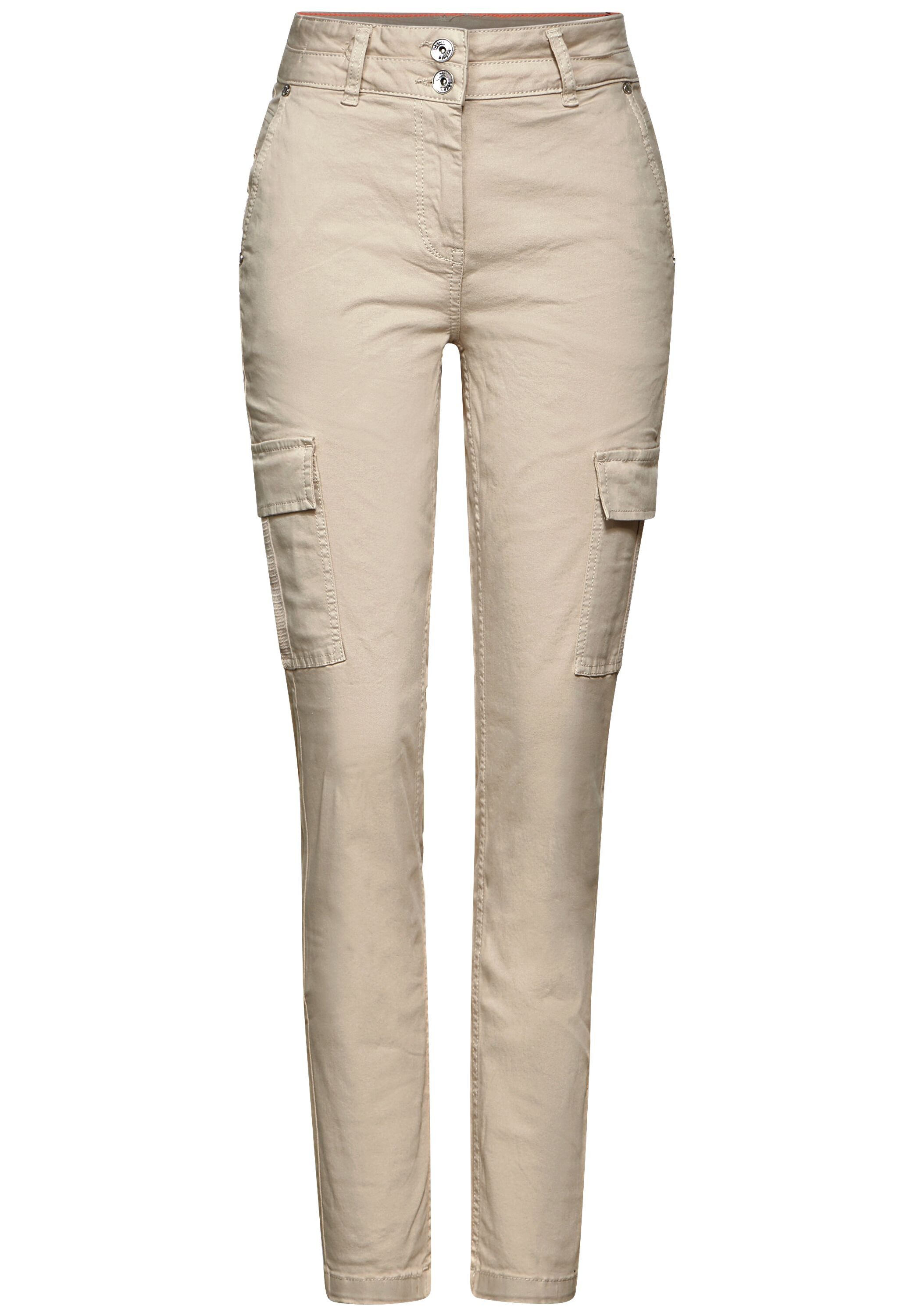 Cecil Cargobroek Stijl Toronto in slim fit en met elastaan