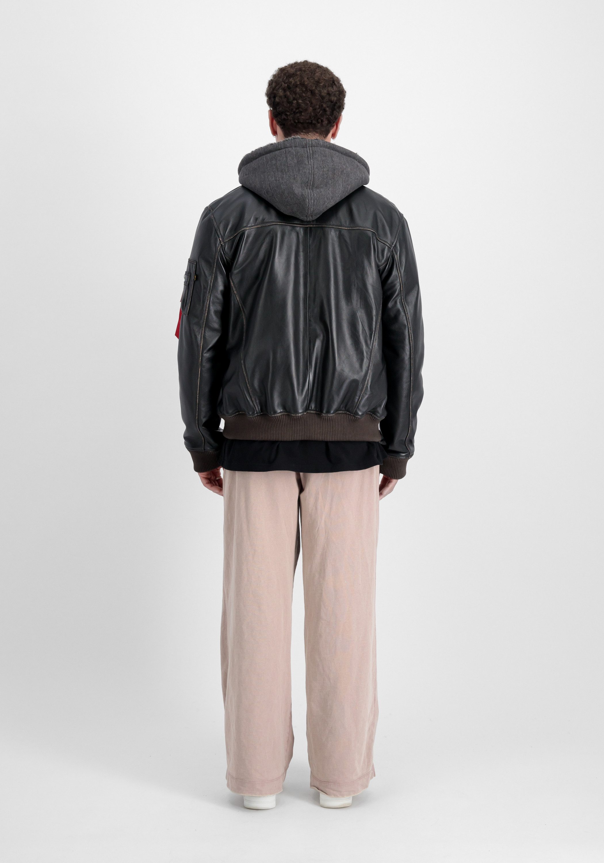 Alpha Industries Leren jack Alpha Industries Men - Leather & Vegan Jackets